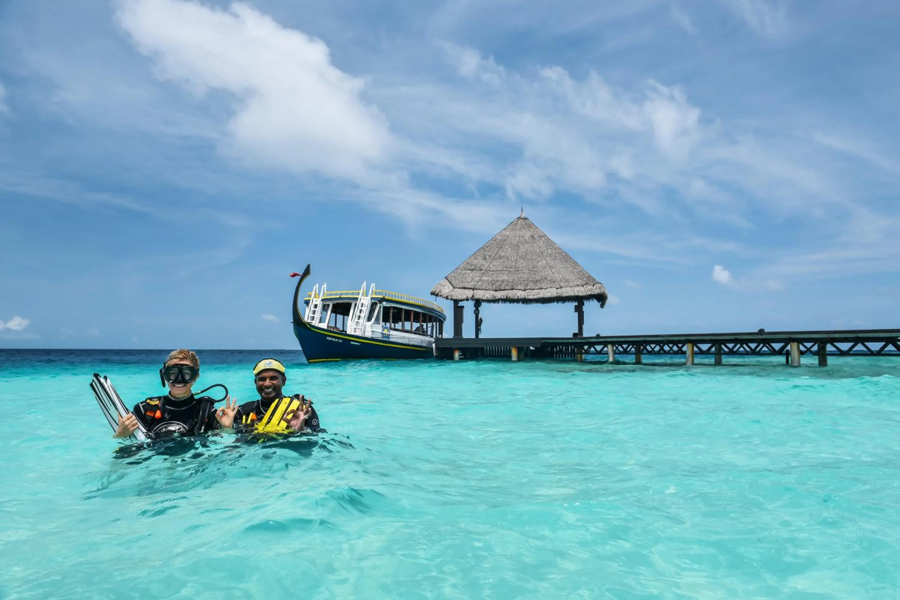 People in Adaaran Club Rannalhi - All Inclusive - 45 Minutes away from Male by Speedboat