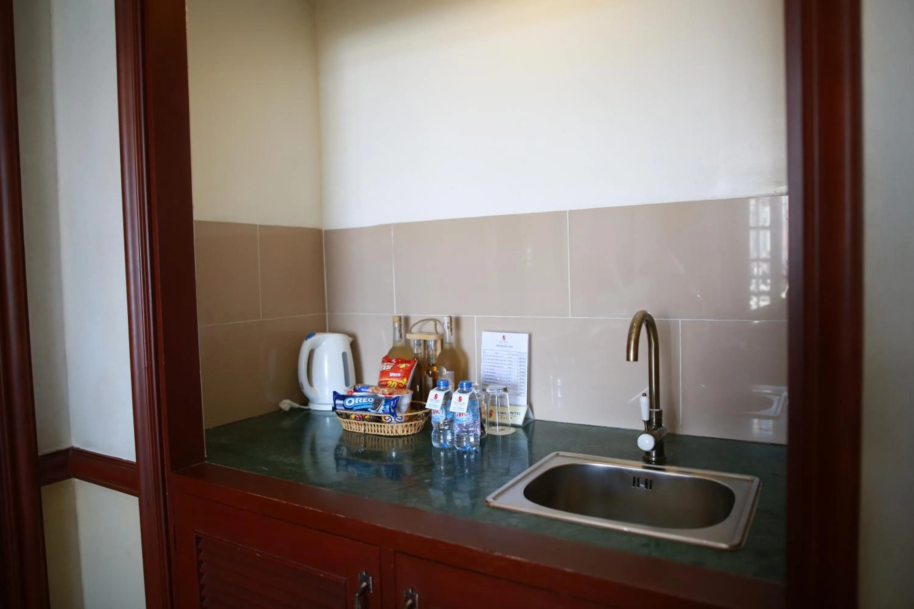 Living room in Sammy Dalat Hotel