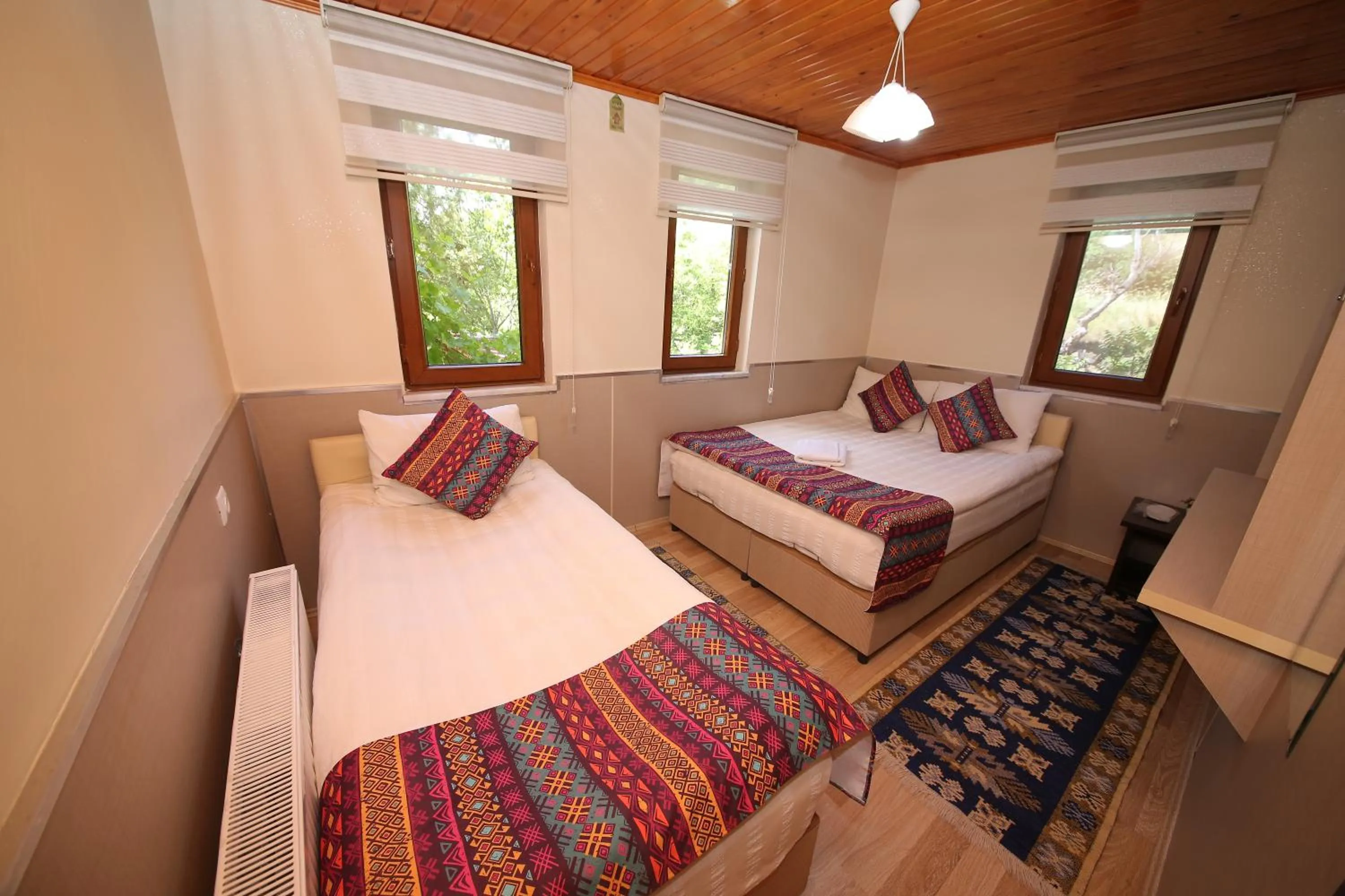 View (from property/room), Bed in Emiroğlu Konak Otel