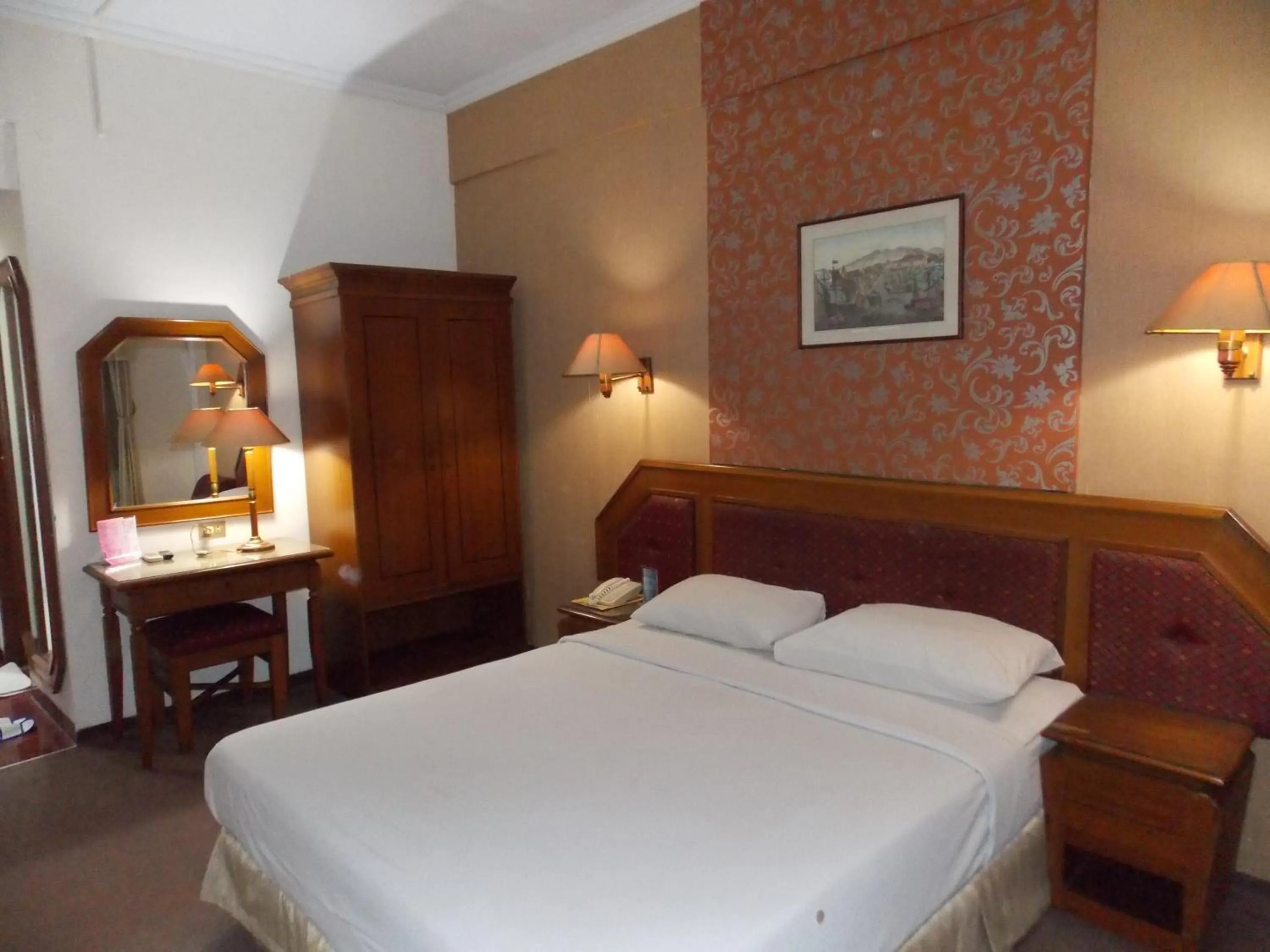 Bed in Puri Mega Hotel