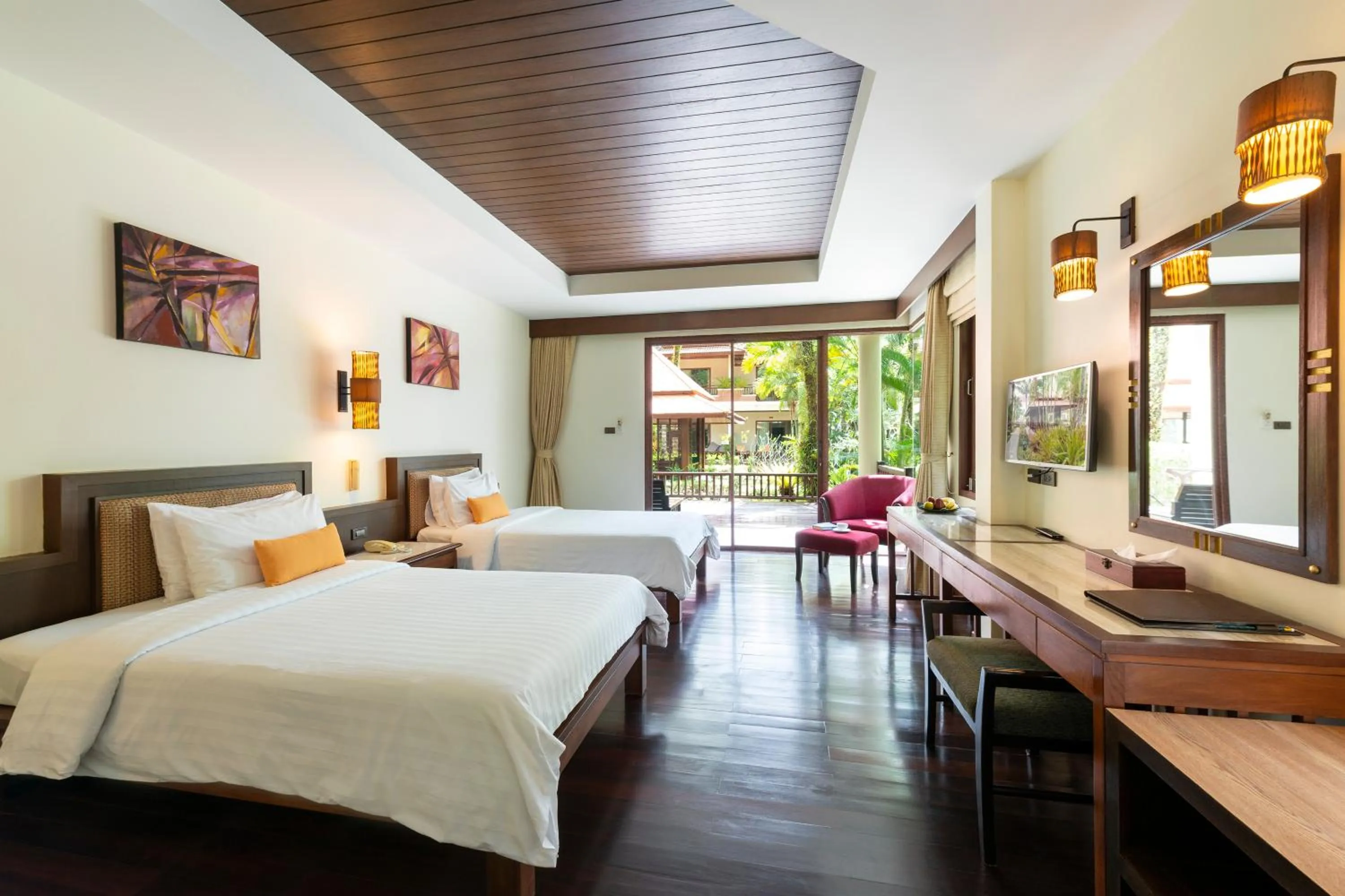 Photo of the whole room, Bed in Khaolak Bayfront Resort