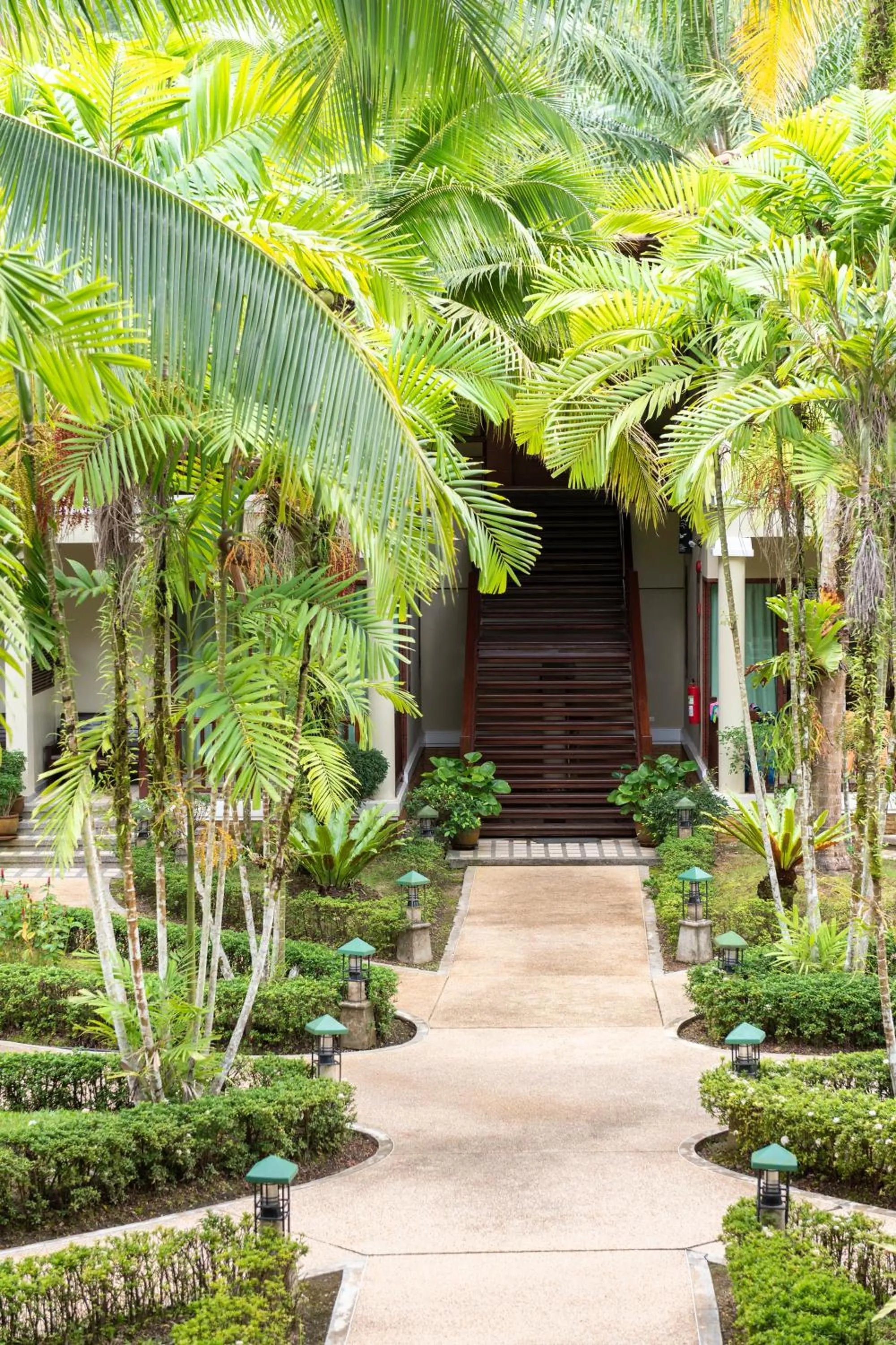 Garden view in Khaolak Bayfront Resort