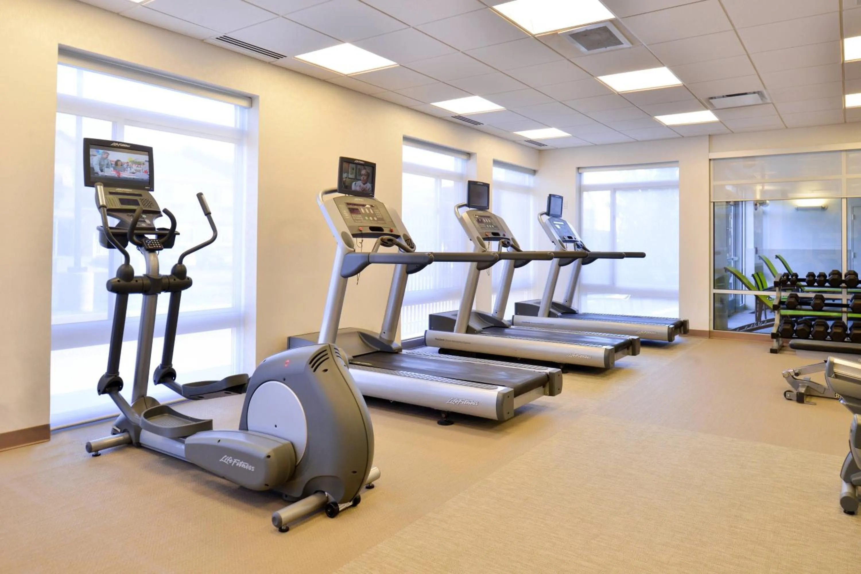 Fitness centre/facilities in Springhill Suites by Marriott Detroit Metro Airport Romulus