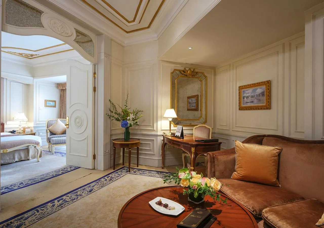 Living room, Bed in Legendale Hotel Beijing