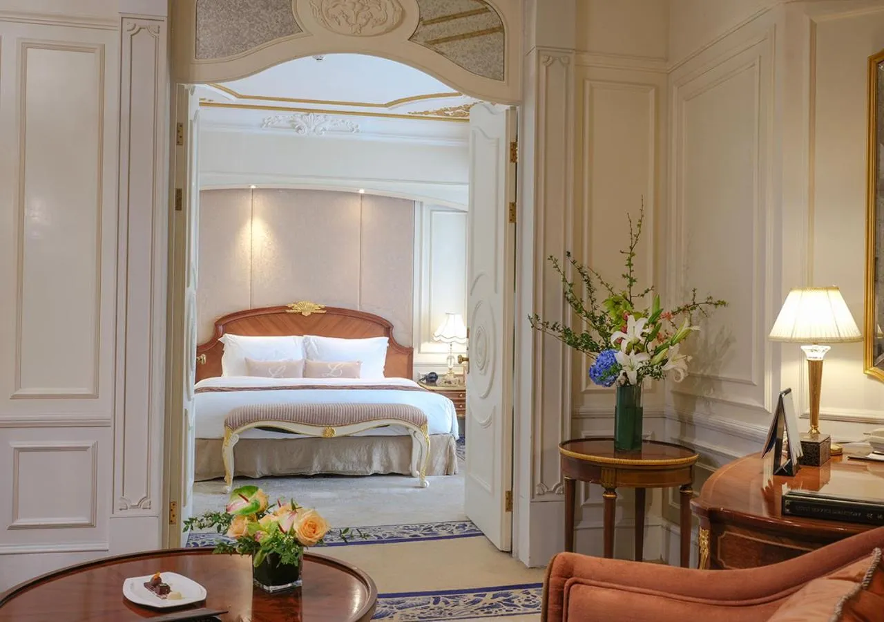 Living room, Bed in Legendale Hotel Beijing