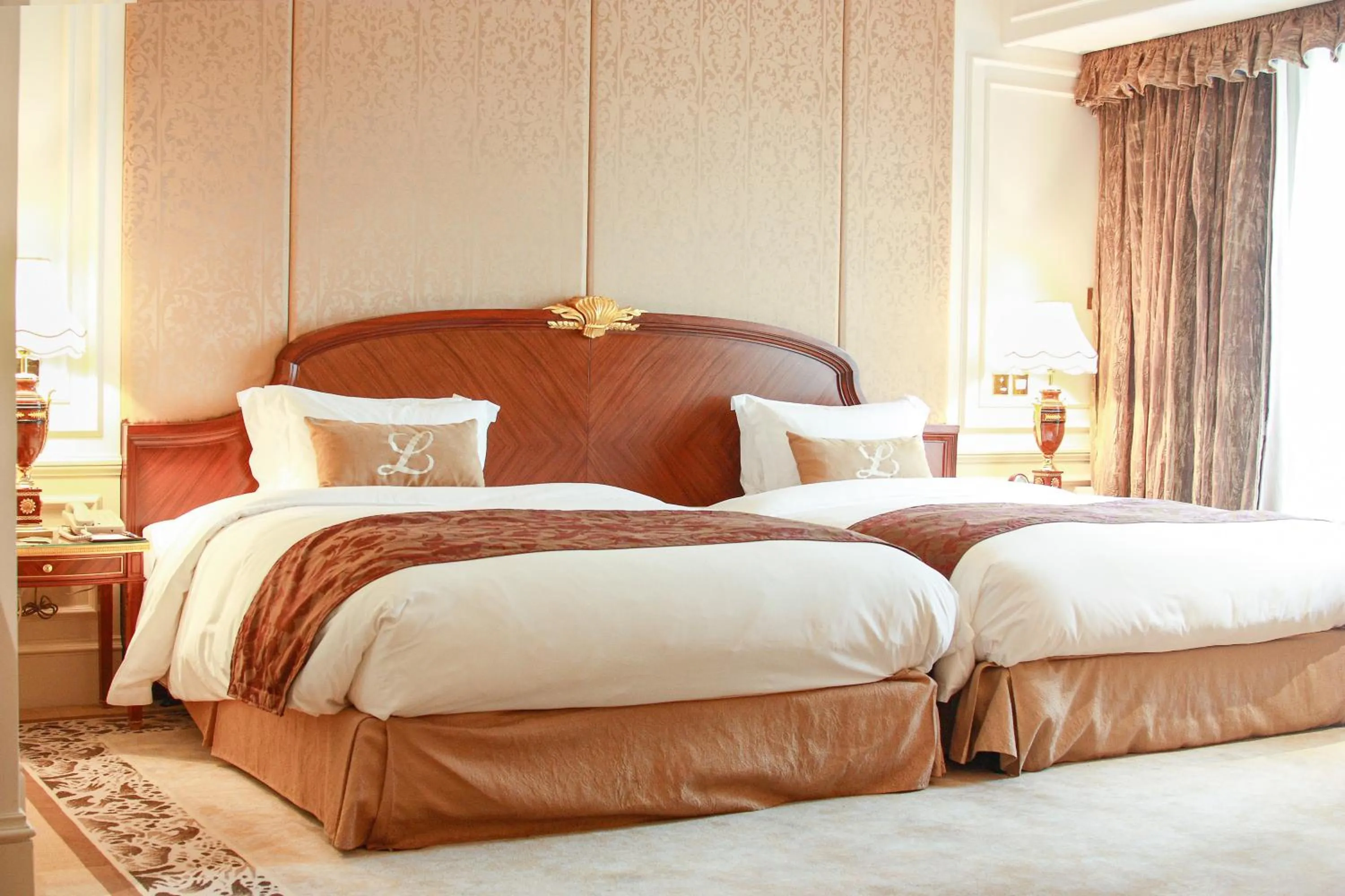 Bed in Legendale Hotel Beijing