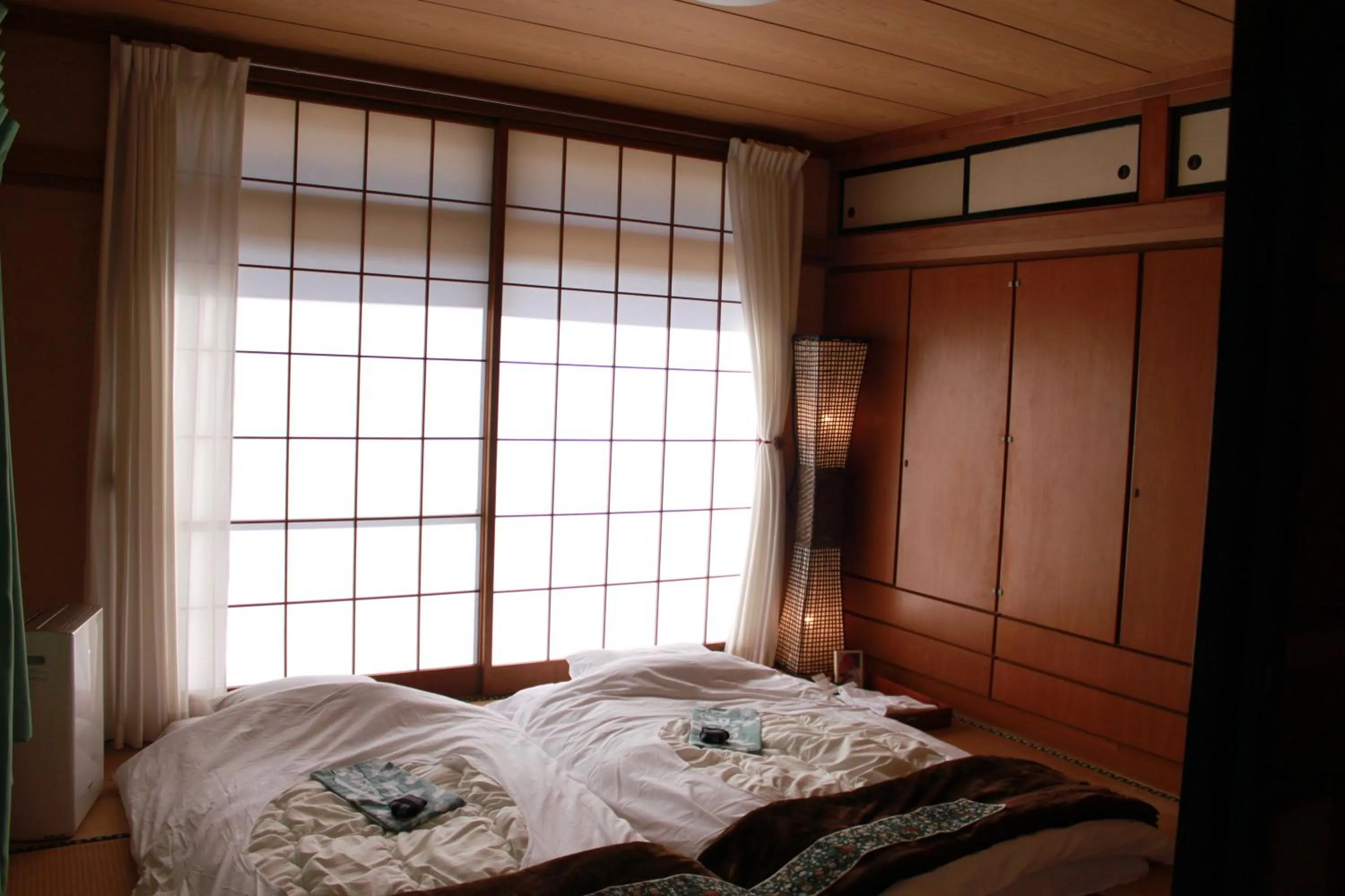Photo of the whole room, Bed in Yamanaka Lake Ryozan
