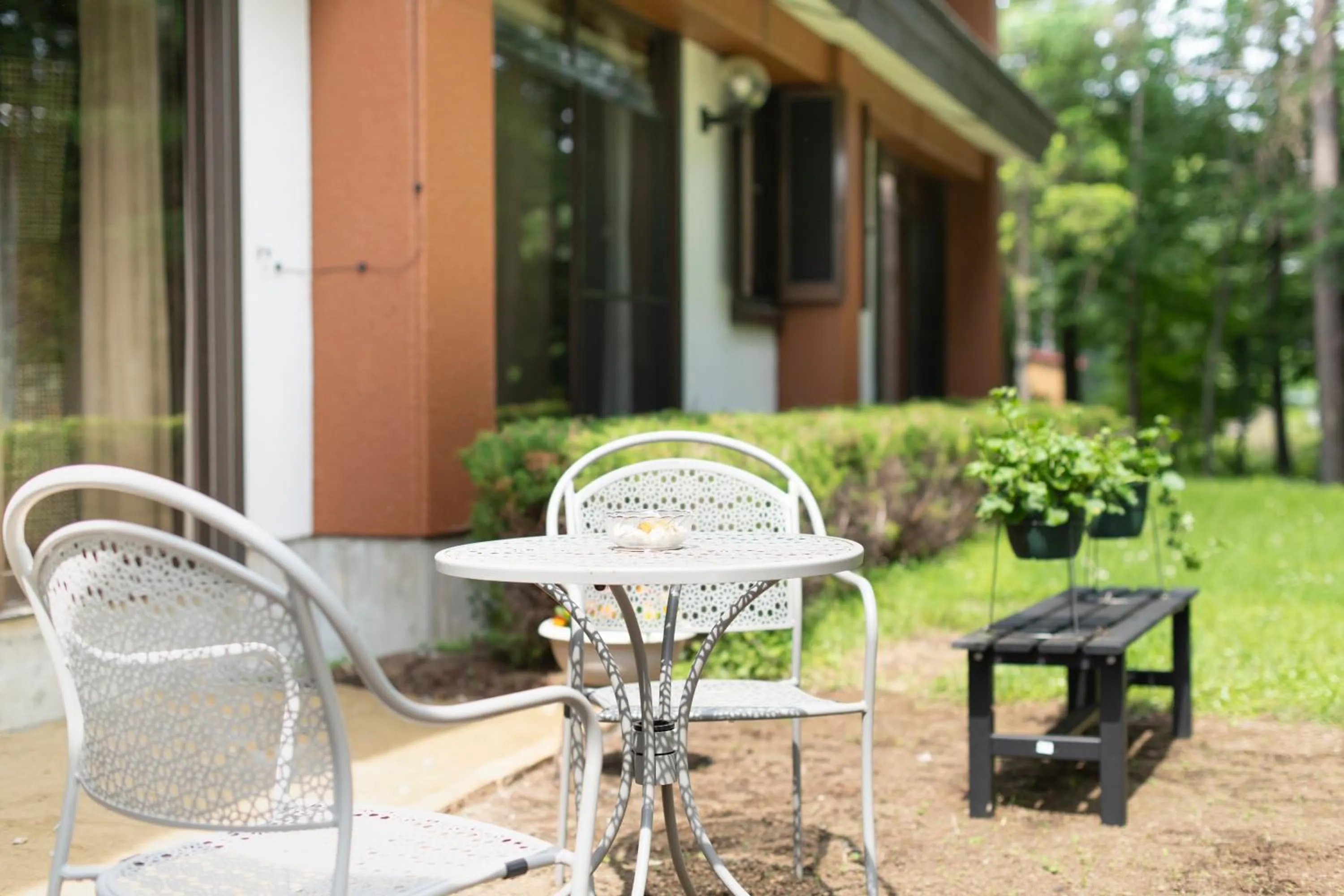 Garden in Yamanaka Lake Ryozan