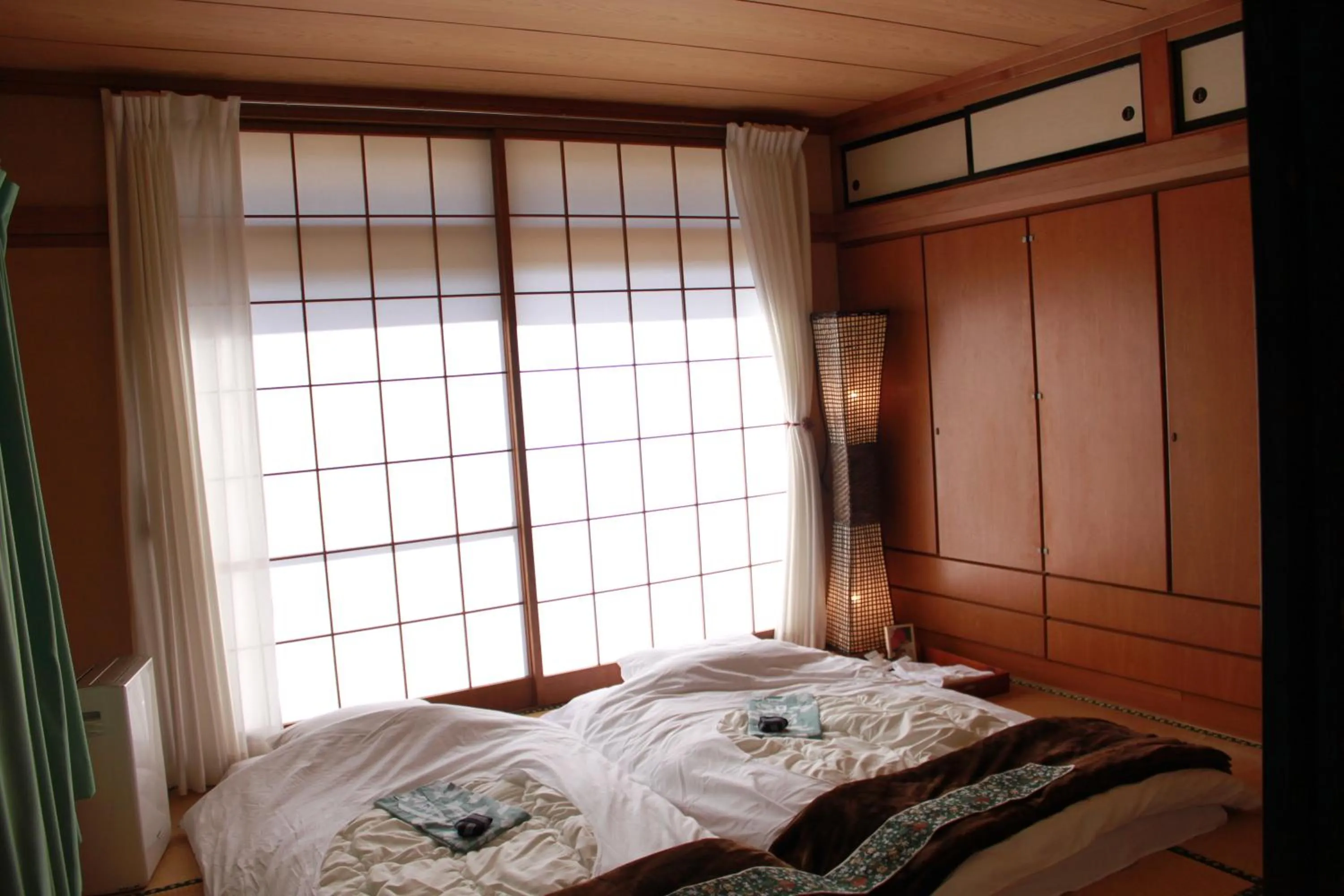 Photo of the whole room, Bed in Yamanaka Lake Ryozan