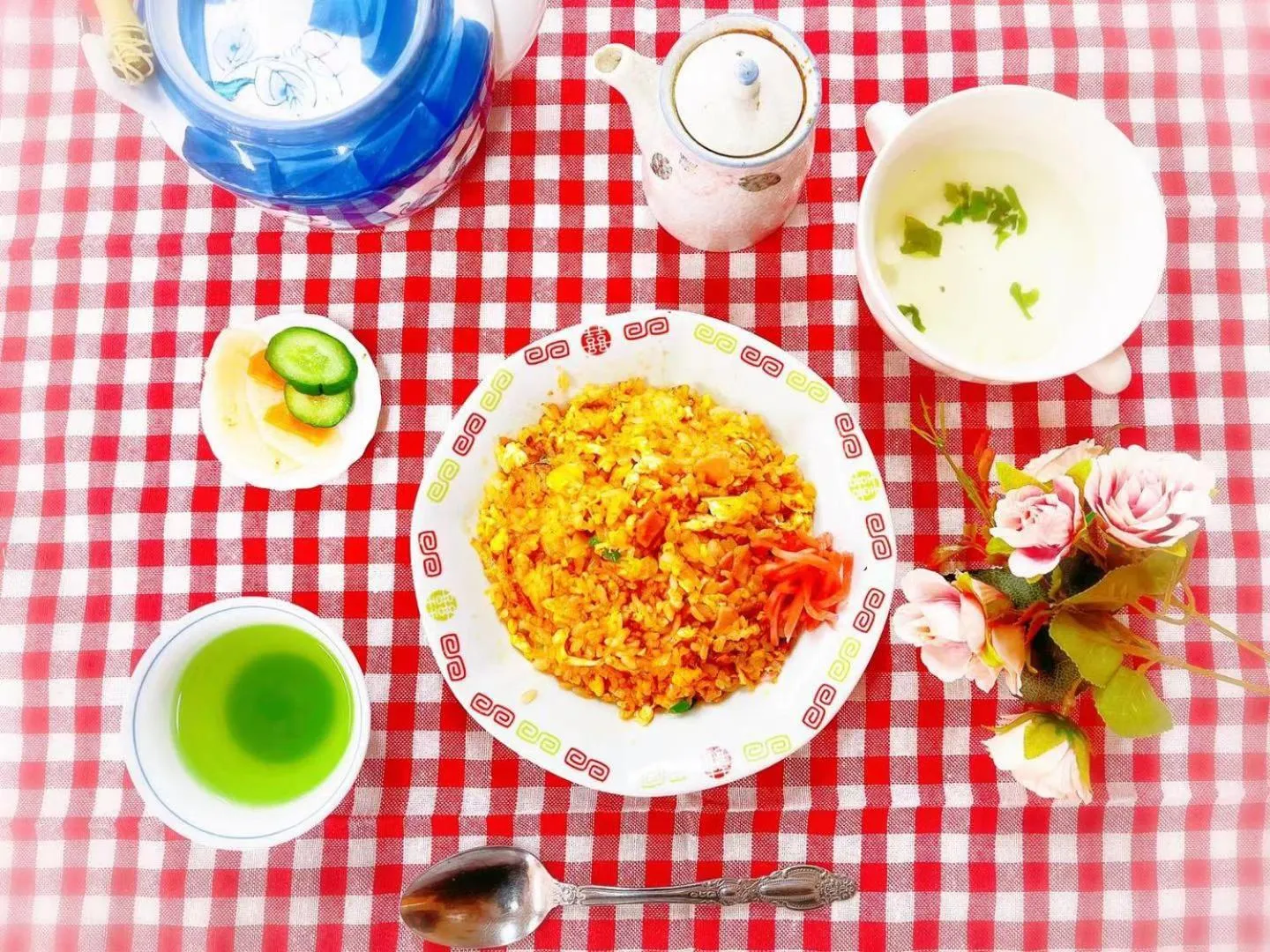 Food in Yamanaka Lake Ryozan