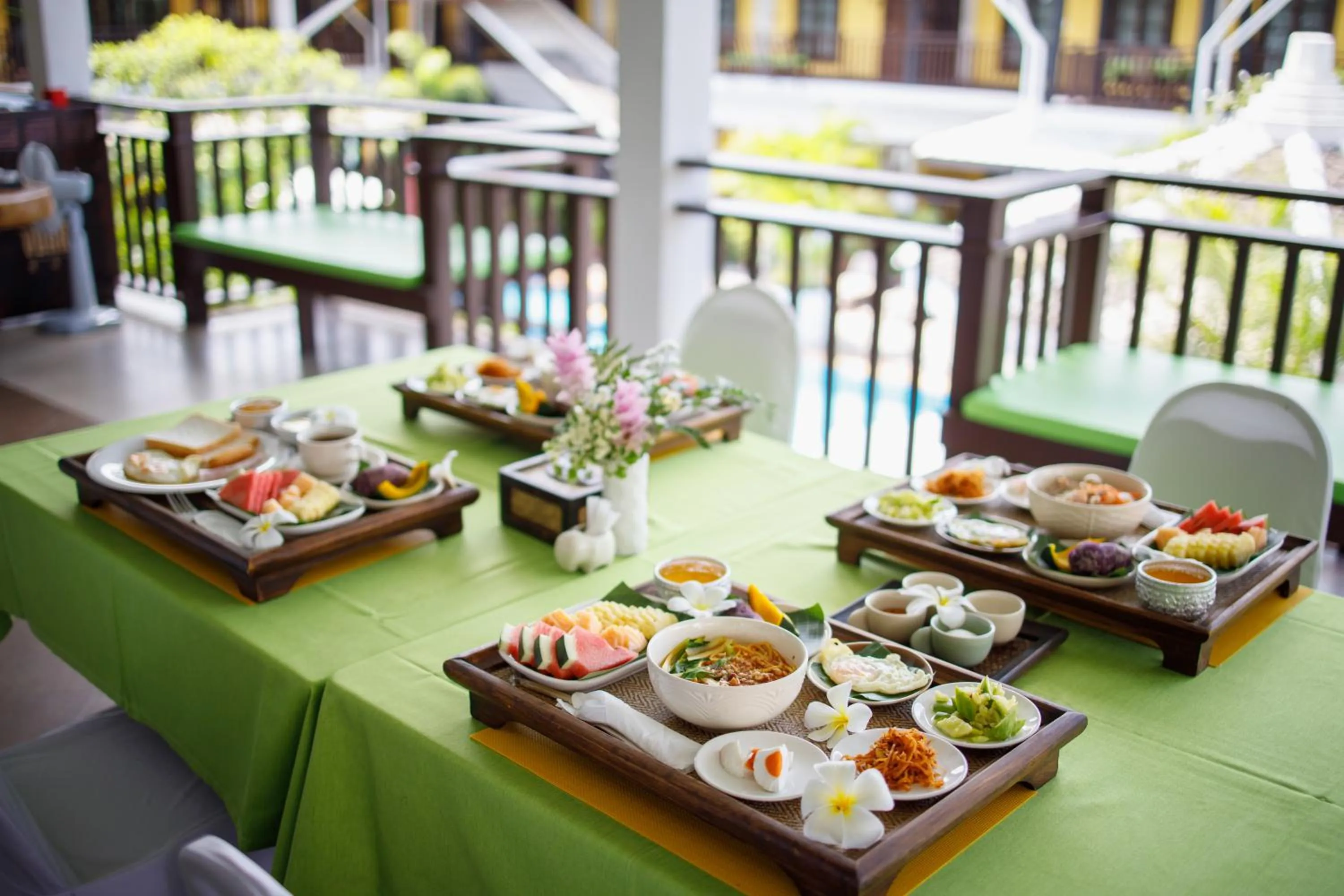 Breakfast in Vdara Pool Resort Spa Chiang Mai