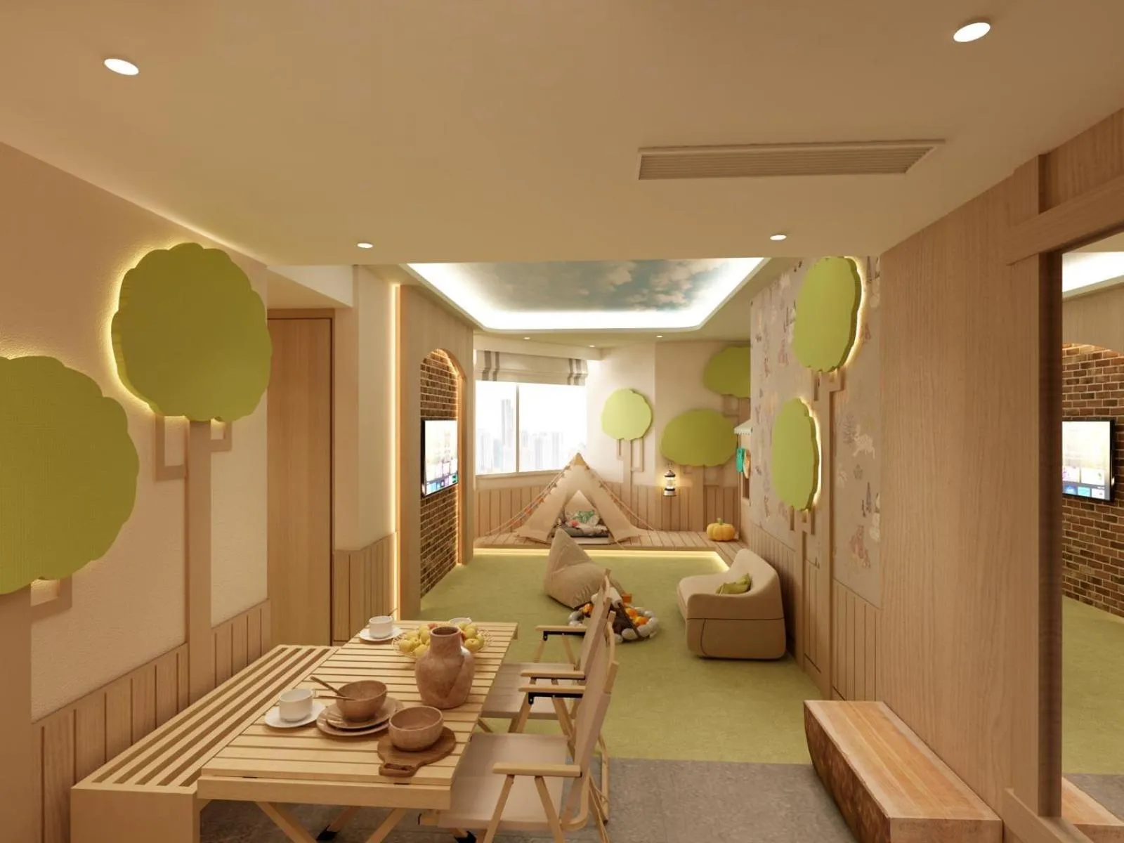 Photo of the whole room in The Kimberley Hotel