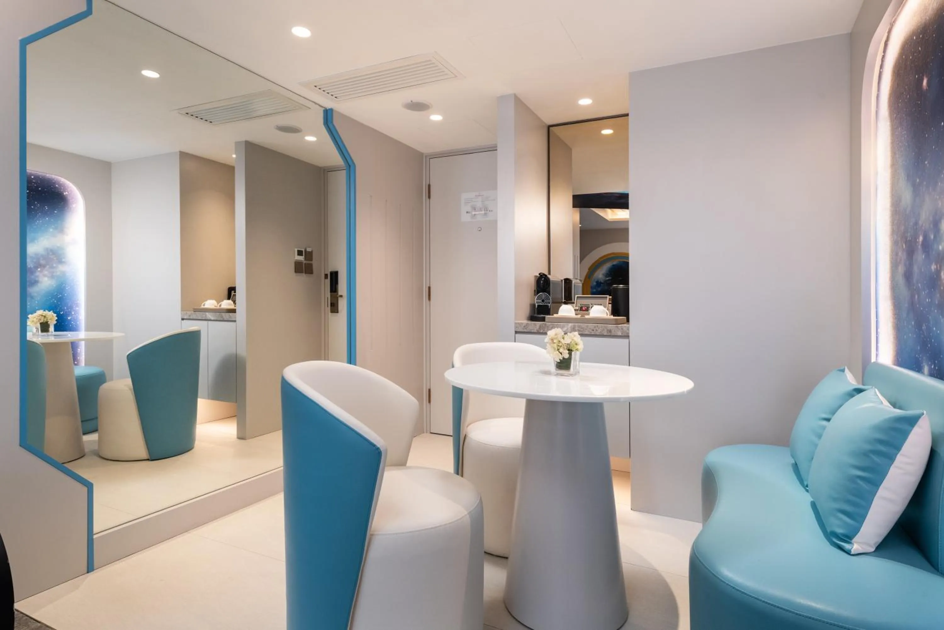 Seating area in The Kimberley Hotel