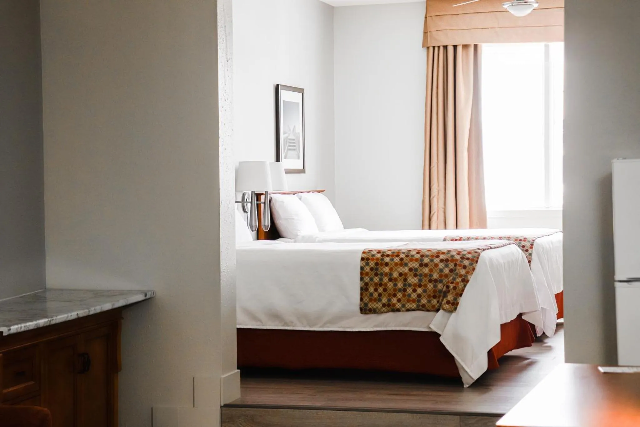 Bed in Super 8 by Wyndham Campbellton NB