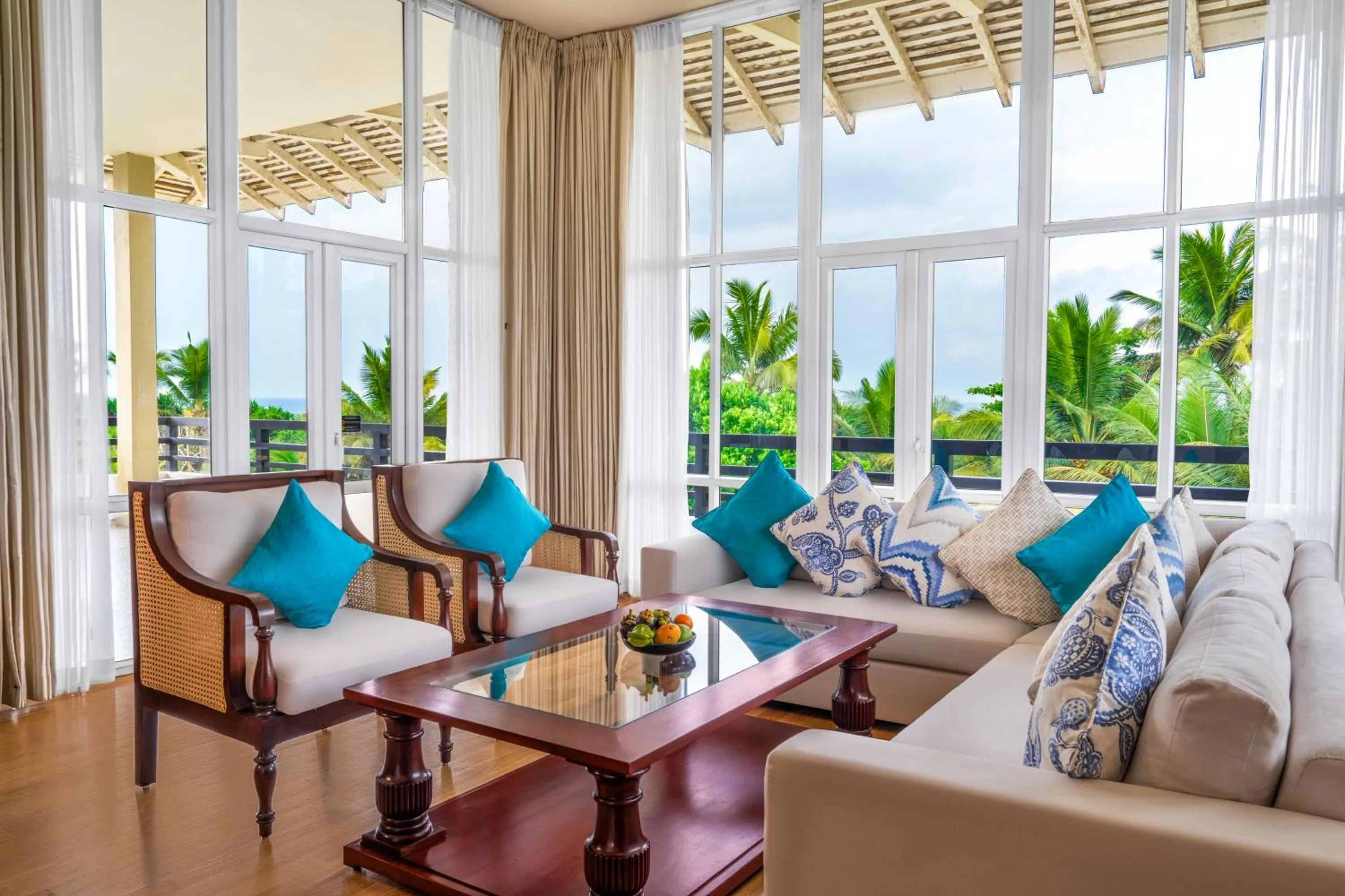 Living room in Heritance Ahungalla