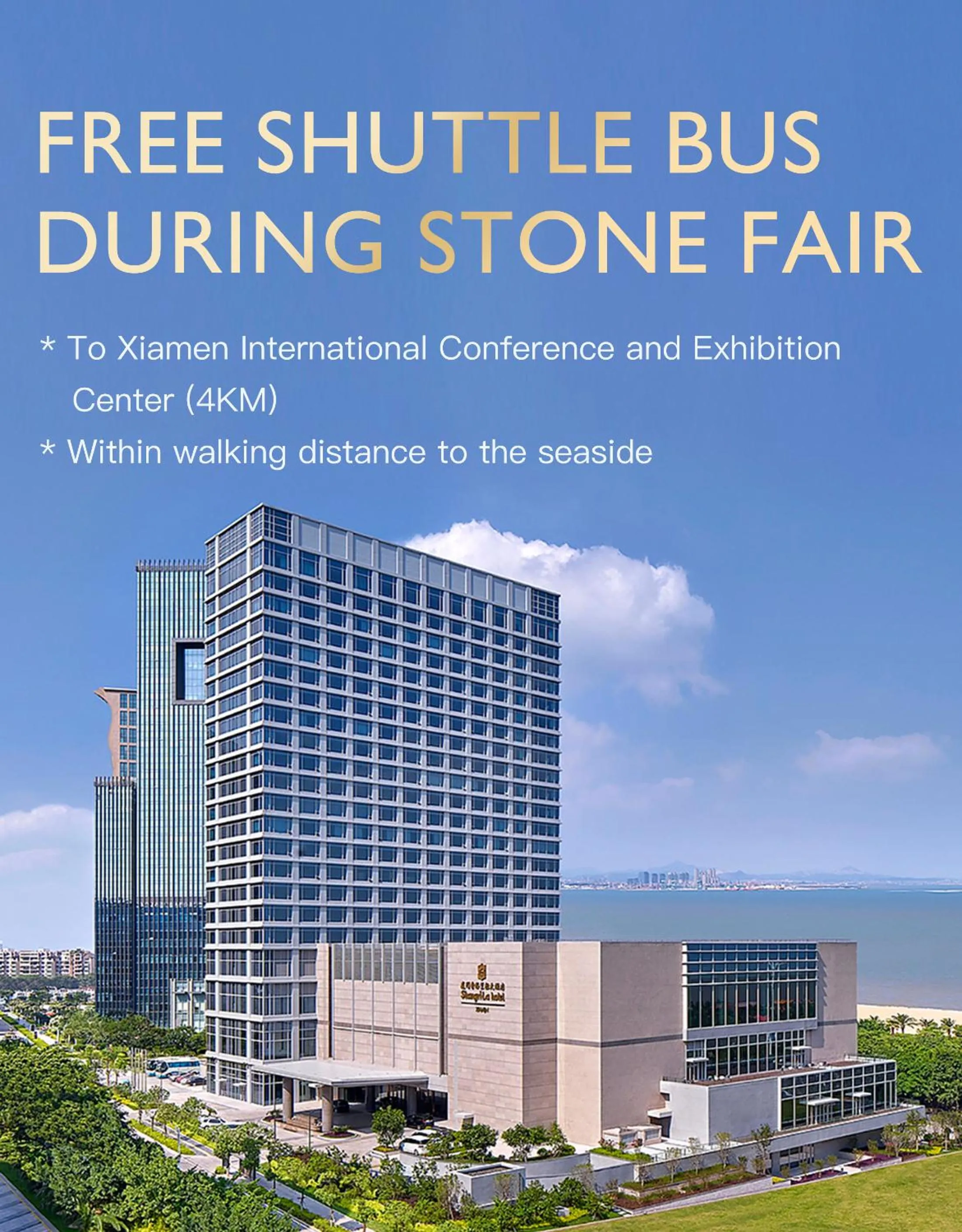 Property building in Shangri-La Xiamen