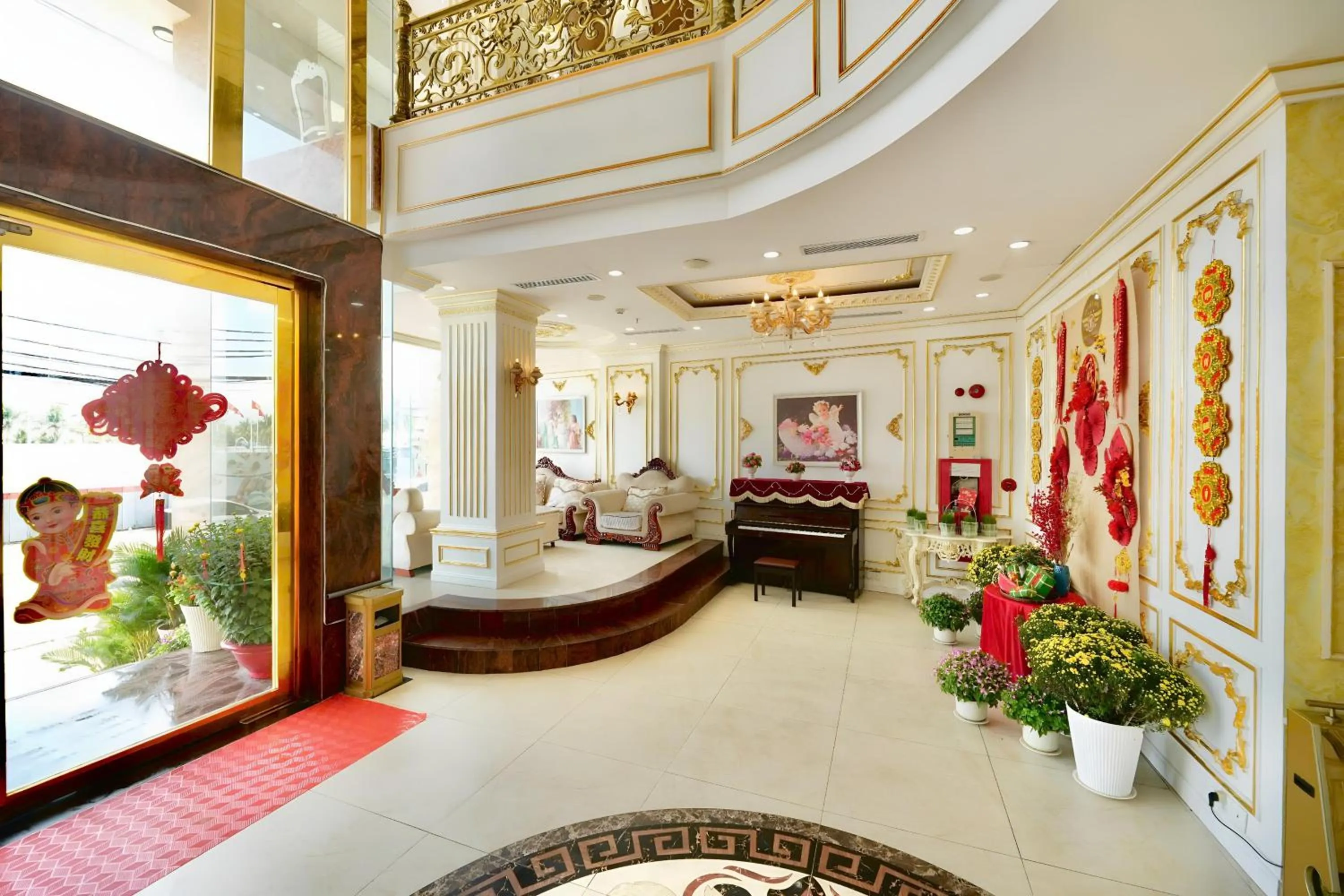 Lobby or reception, Bed in Tuyet Son Hotel (TS Ocean Hotel)