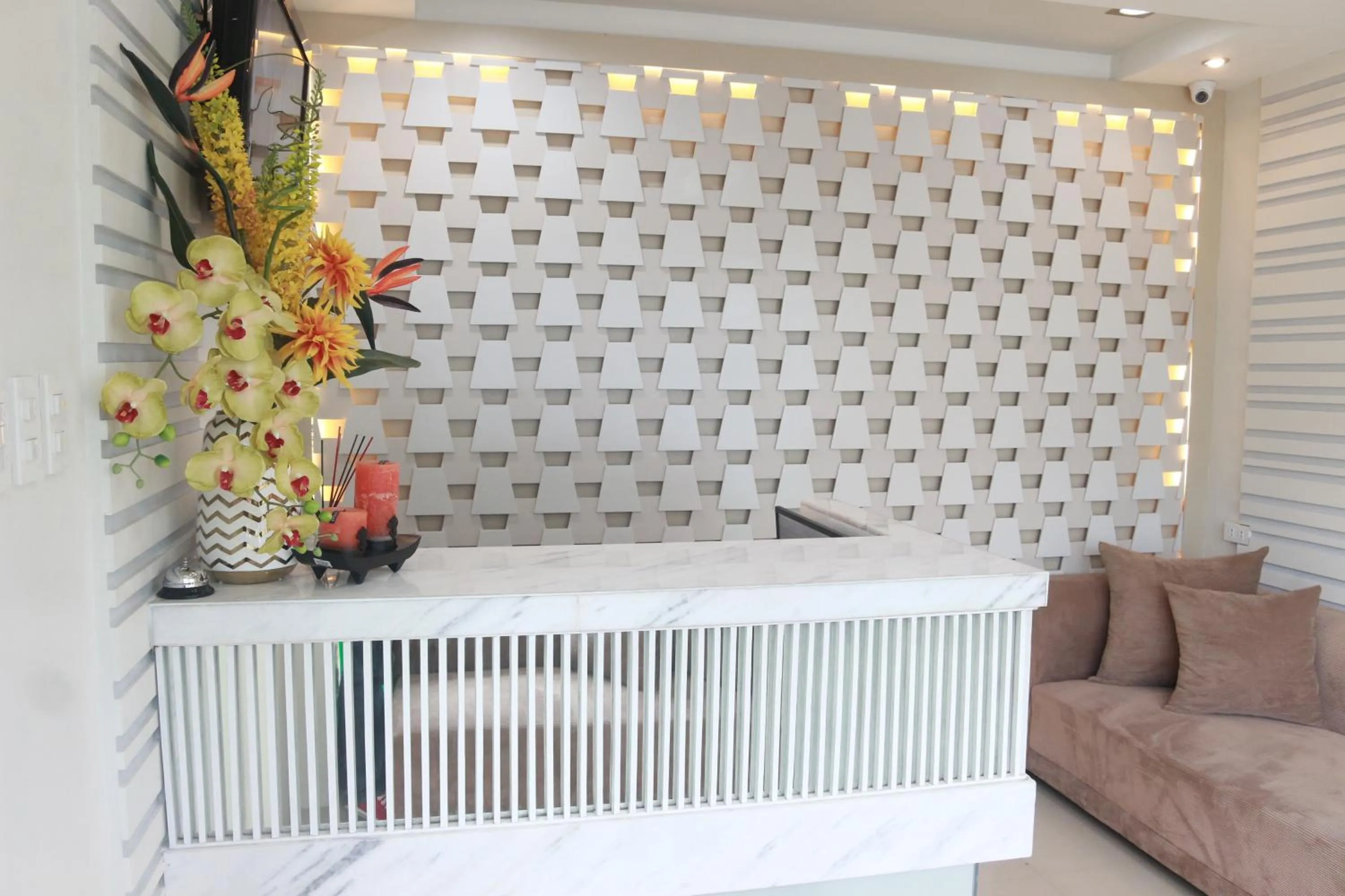 Lobby or reception in RNR Suites