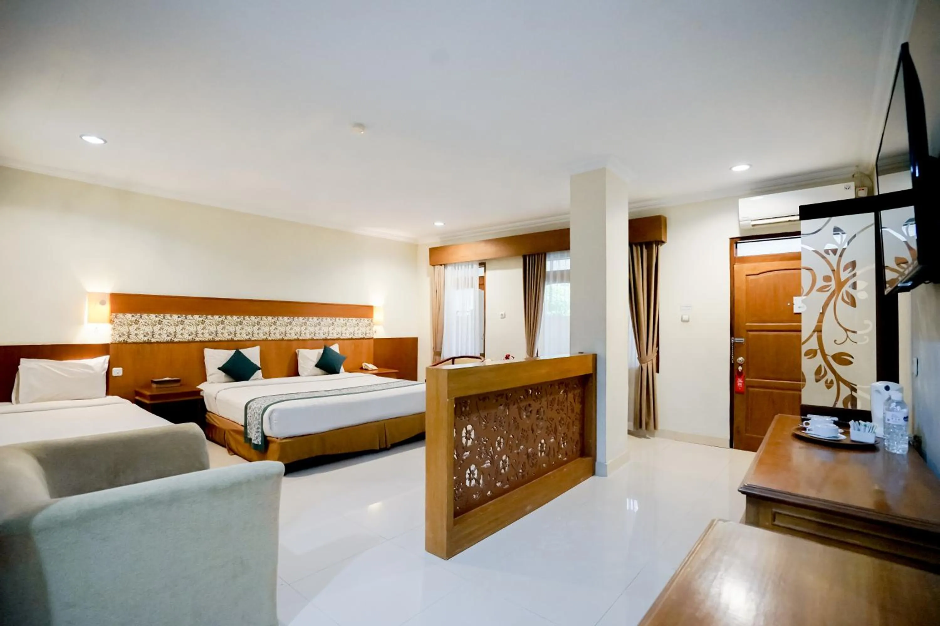 Bed in Cakra Kembang Hotel