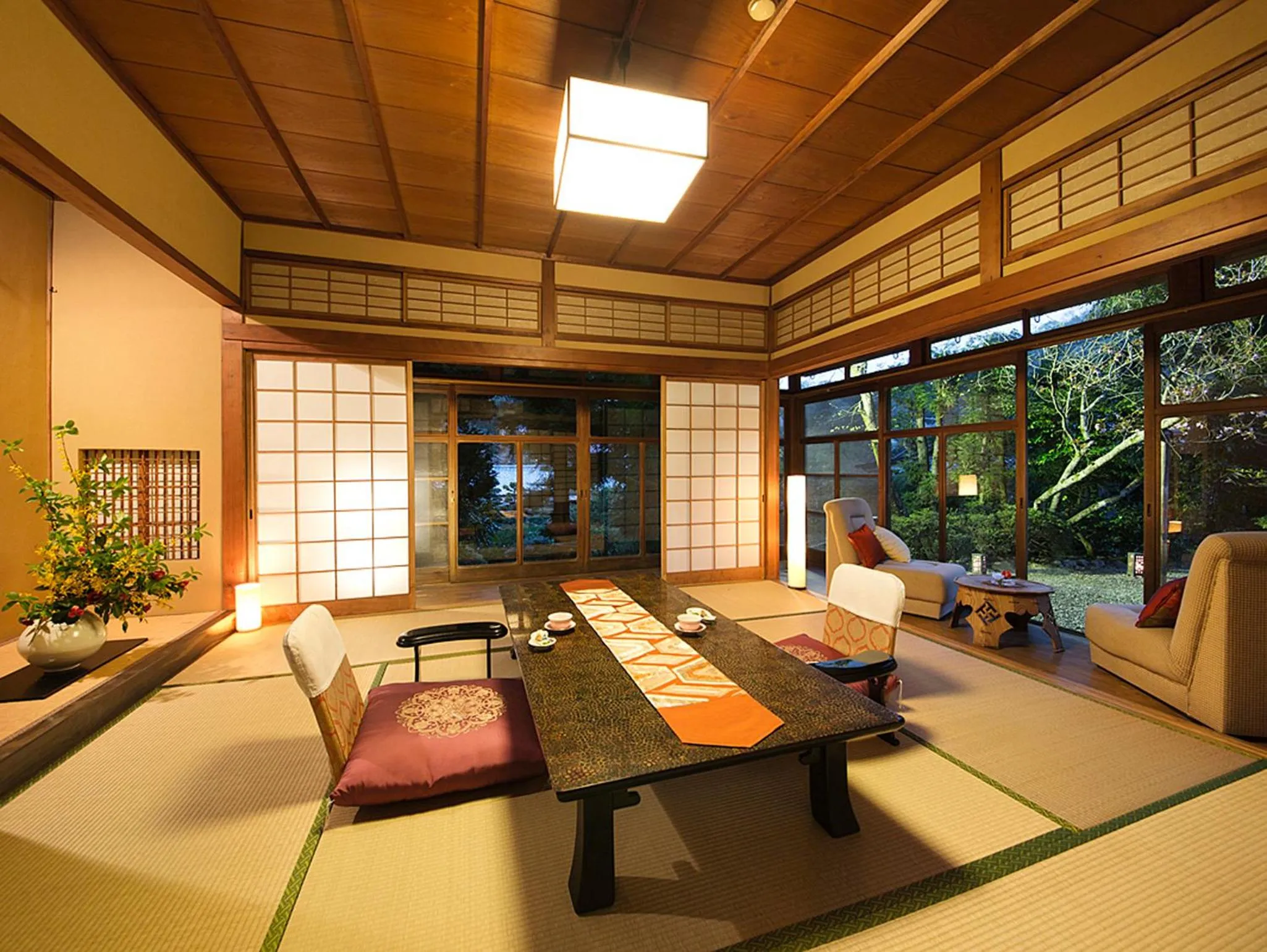 Photo of the whole room in Nanten-En