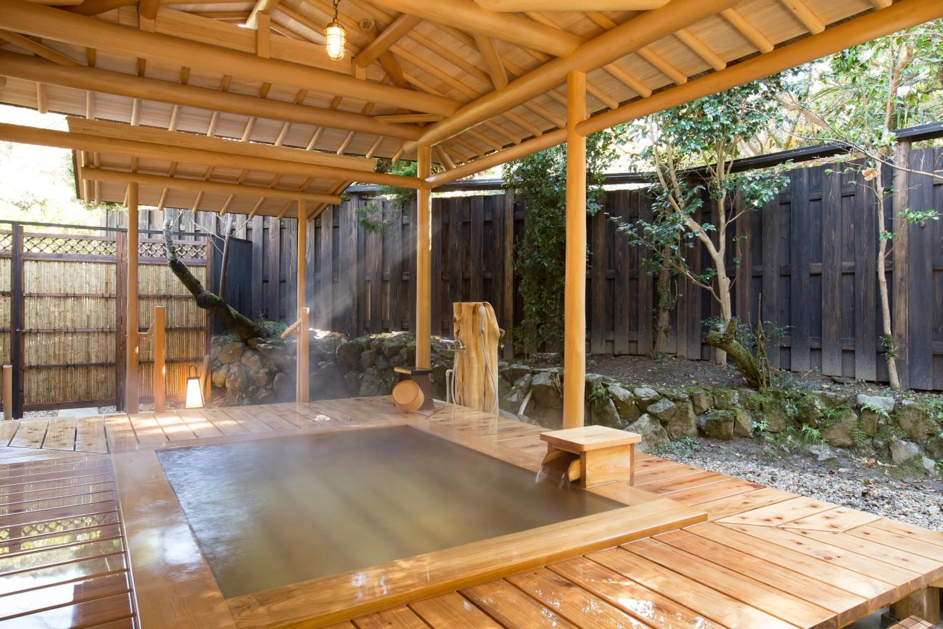 Hot Spring Bath in Nanten-En
