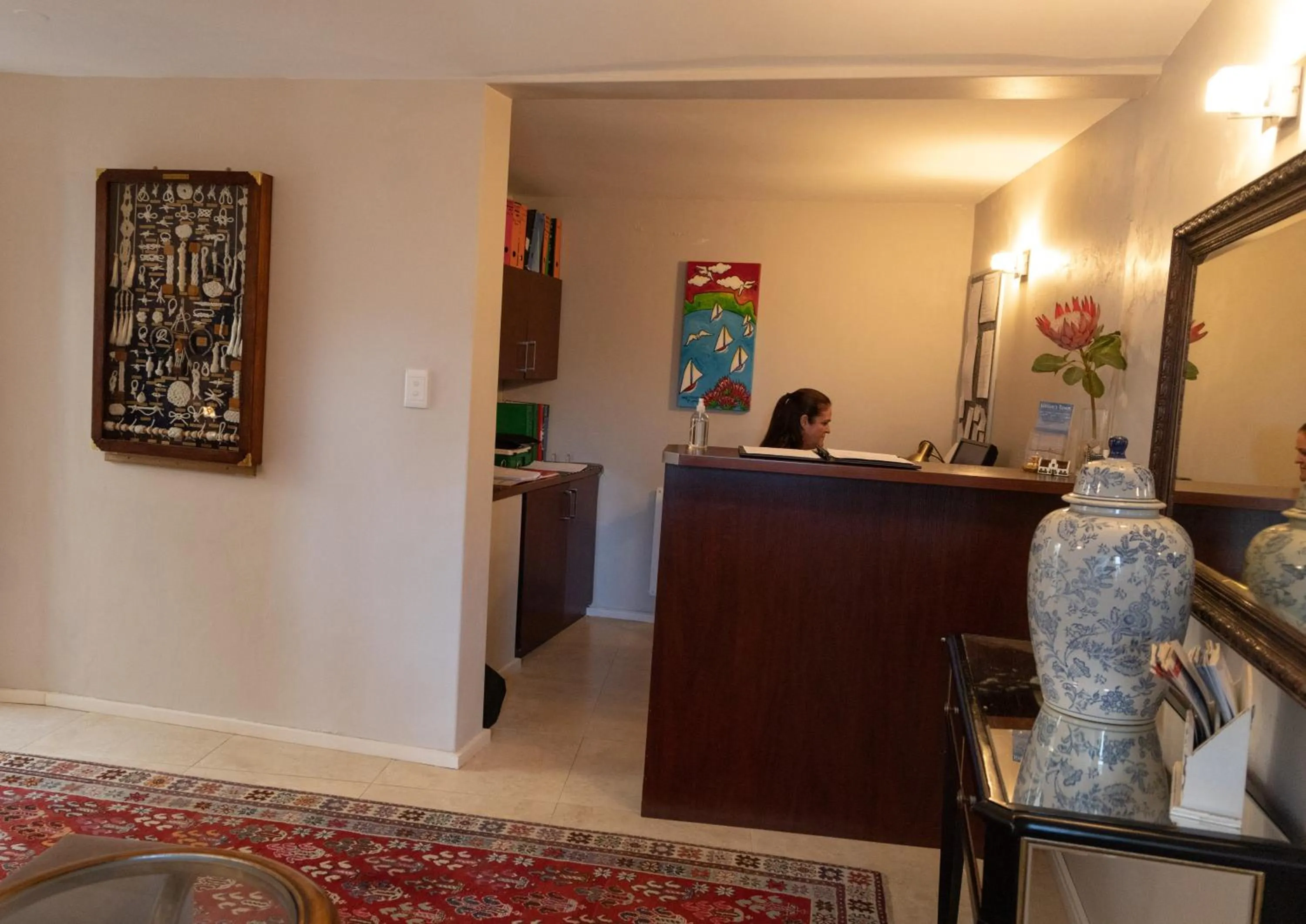 Lobby or reception in Mariner Guesthouse & Villa