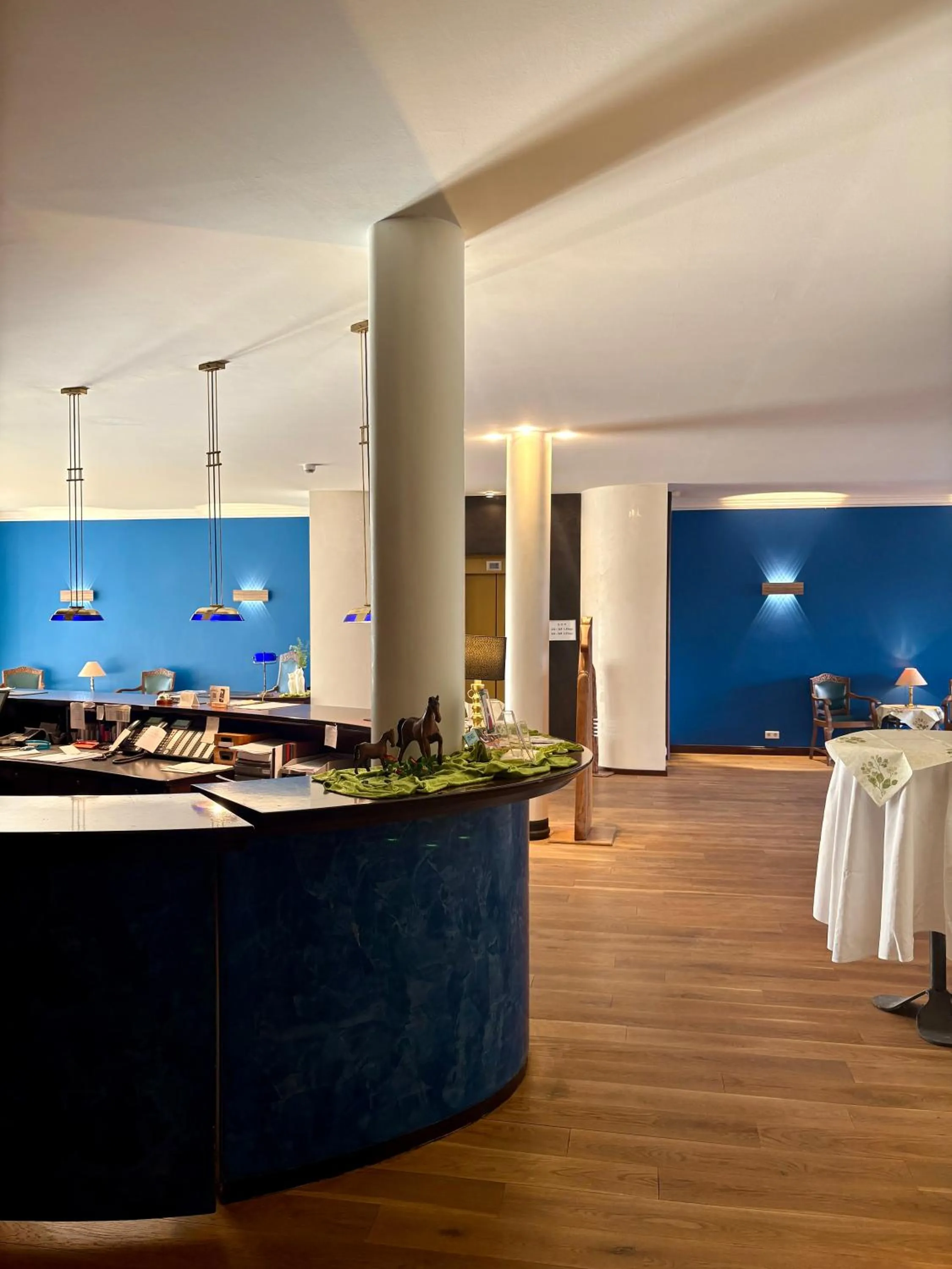 Lobby or reception in Akzent Hotel Höltje