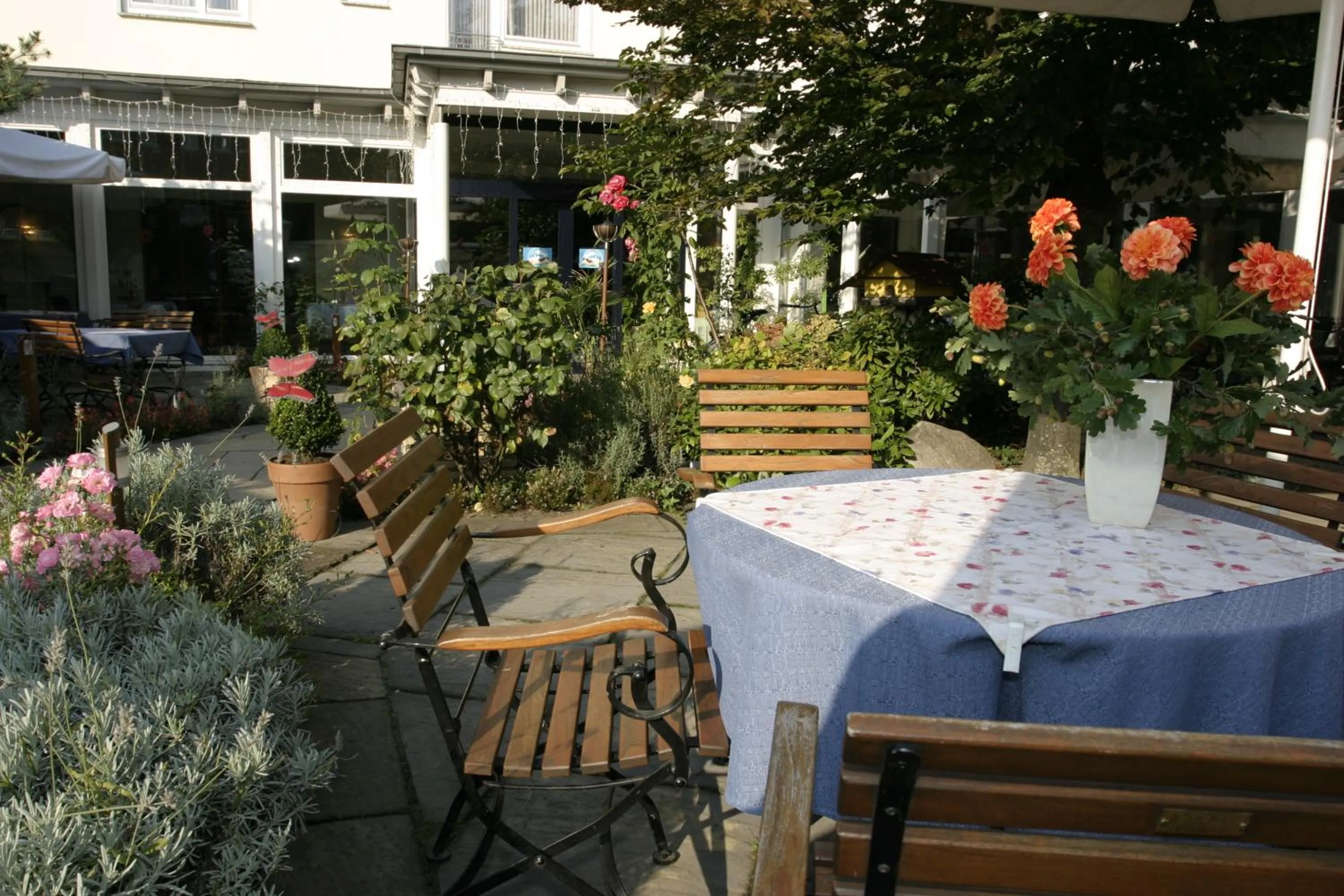 Balcony/Terrace in Akzent Hotel Höltje