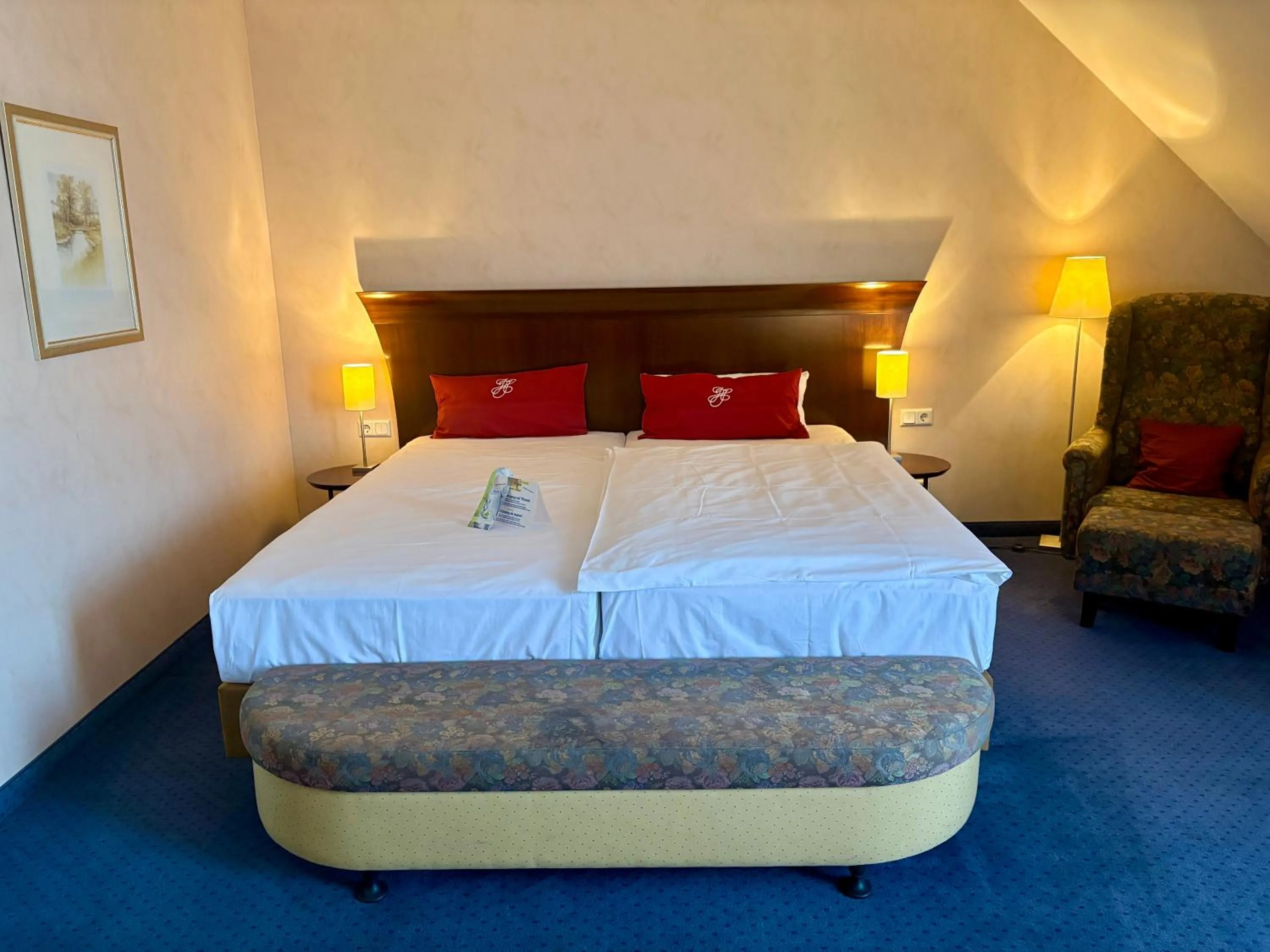 Bed in Akzent Hotel Höltje