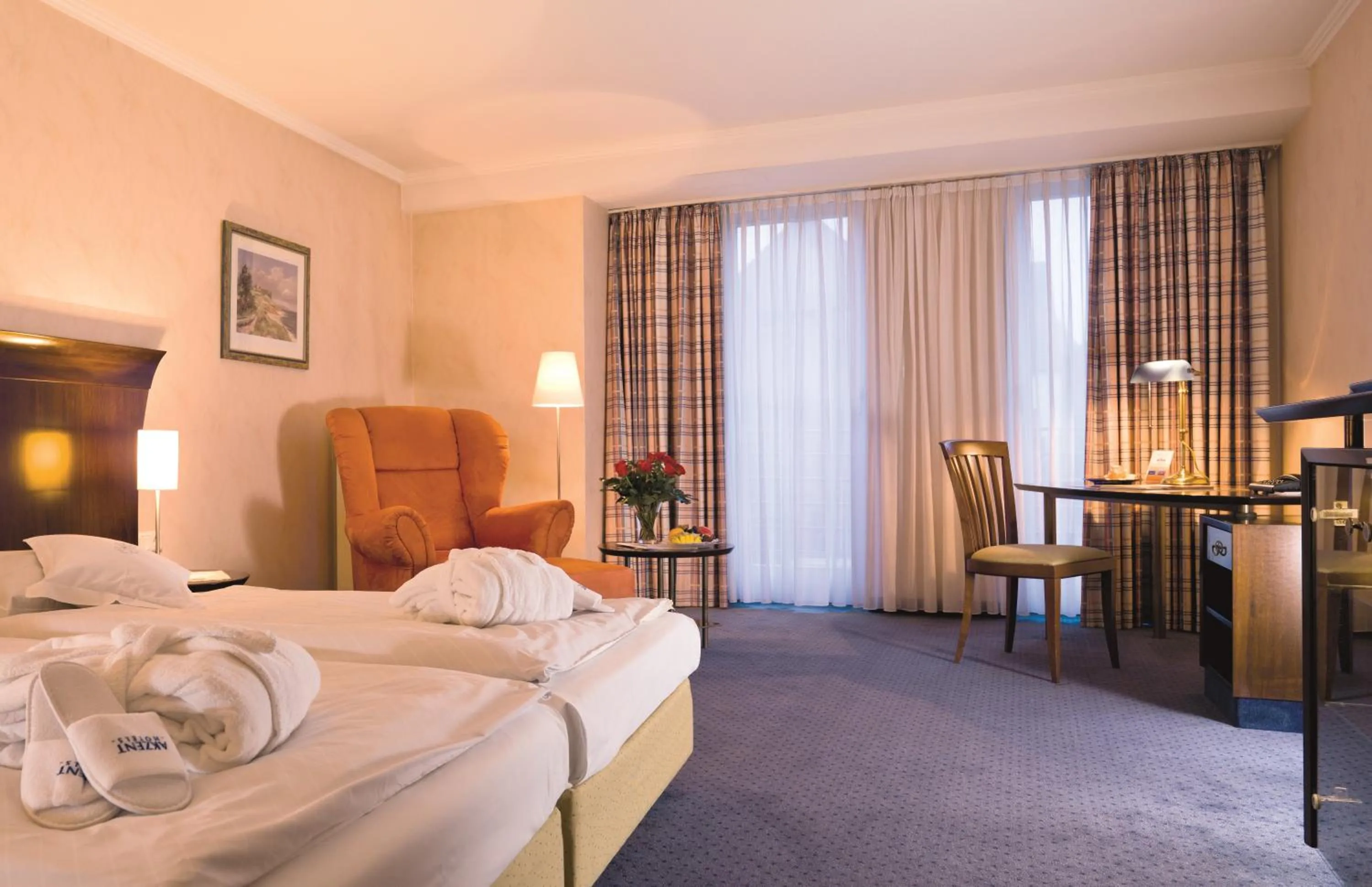 Decorative detail, Bed in Akzent Hotel Höltje