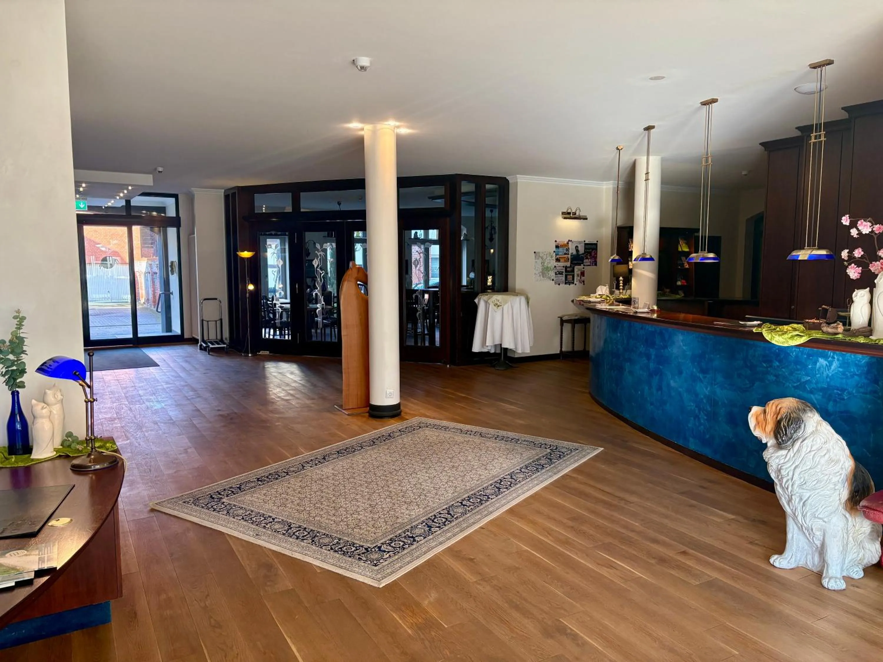 Lobby or reception in Akzent Hotel Höltje