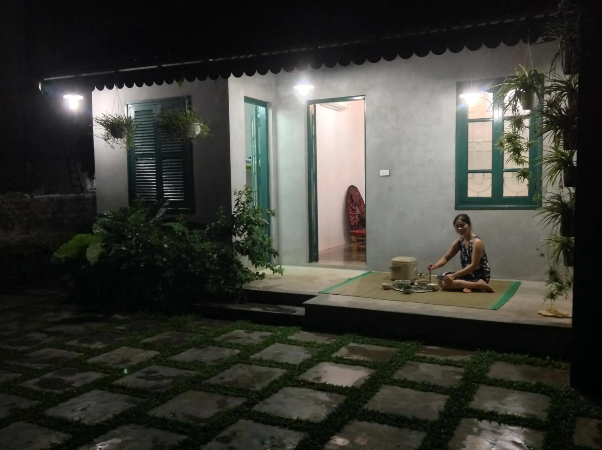 People in Tam Coc Eco House