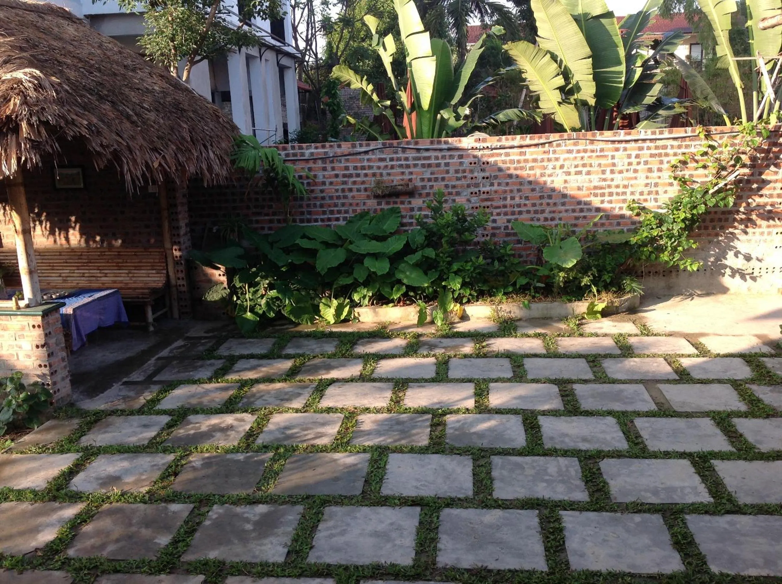 Patio in Tam Coc Eco House
