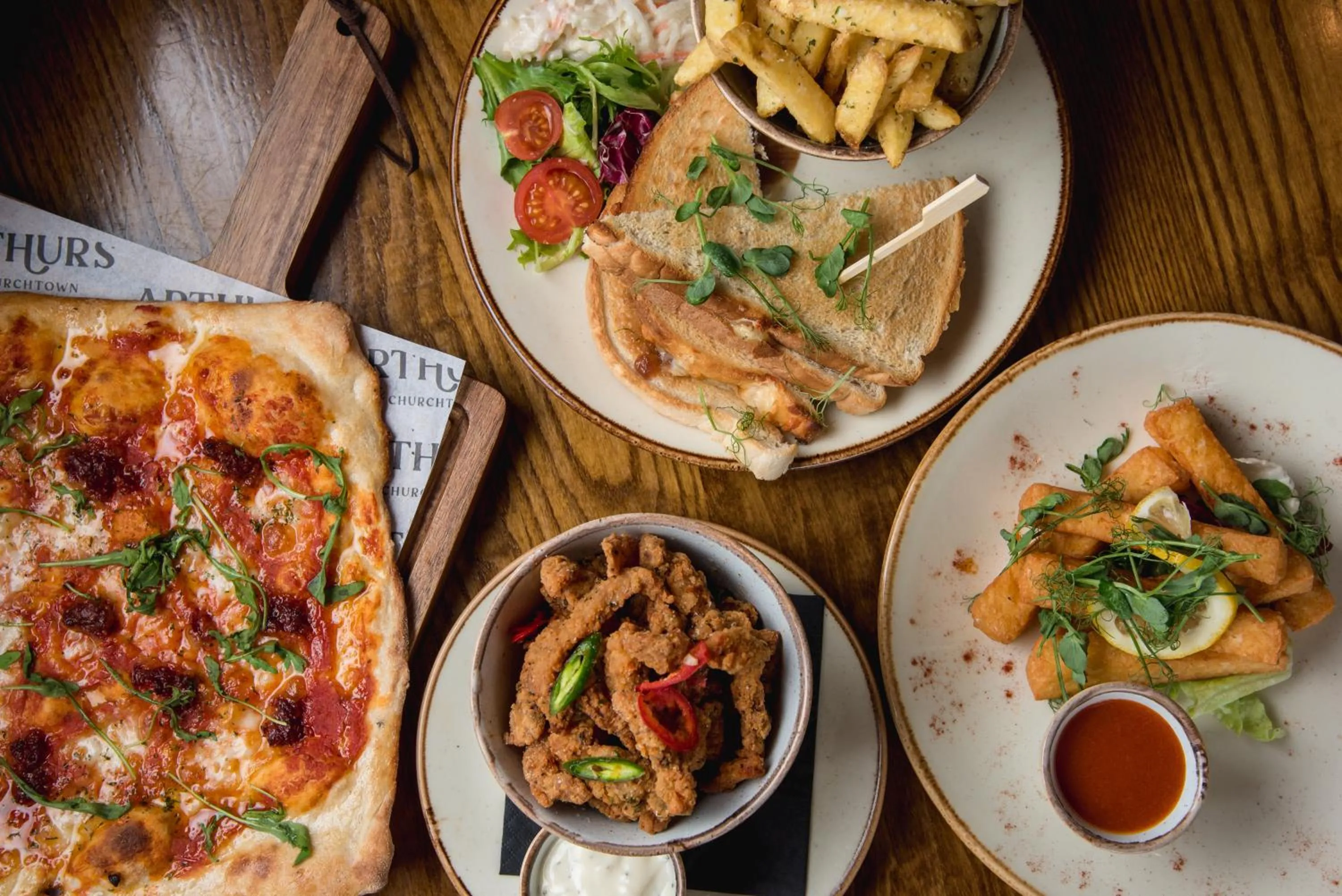 Restaurant/places to eat in Arthur's Bar & Accommodation