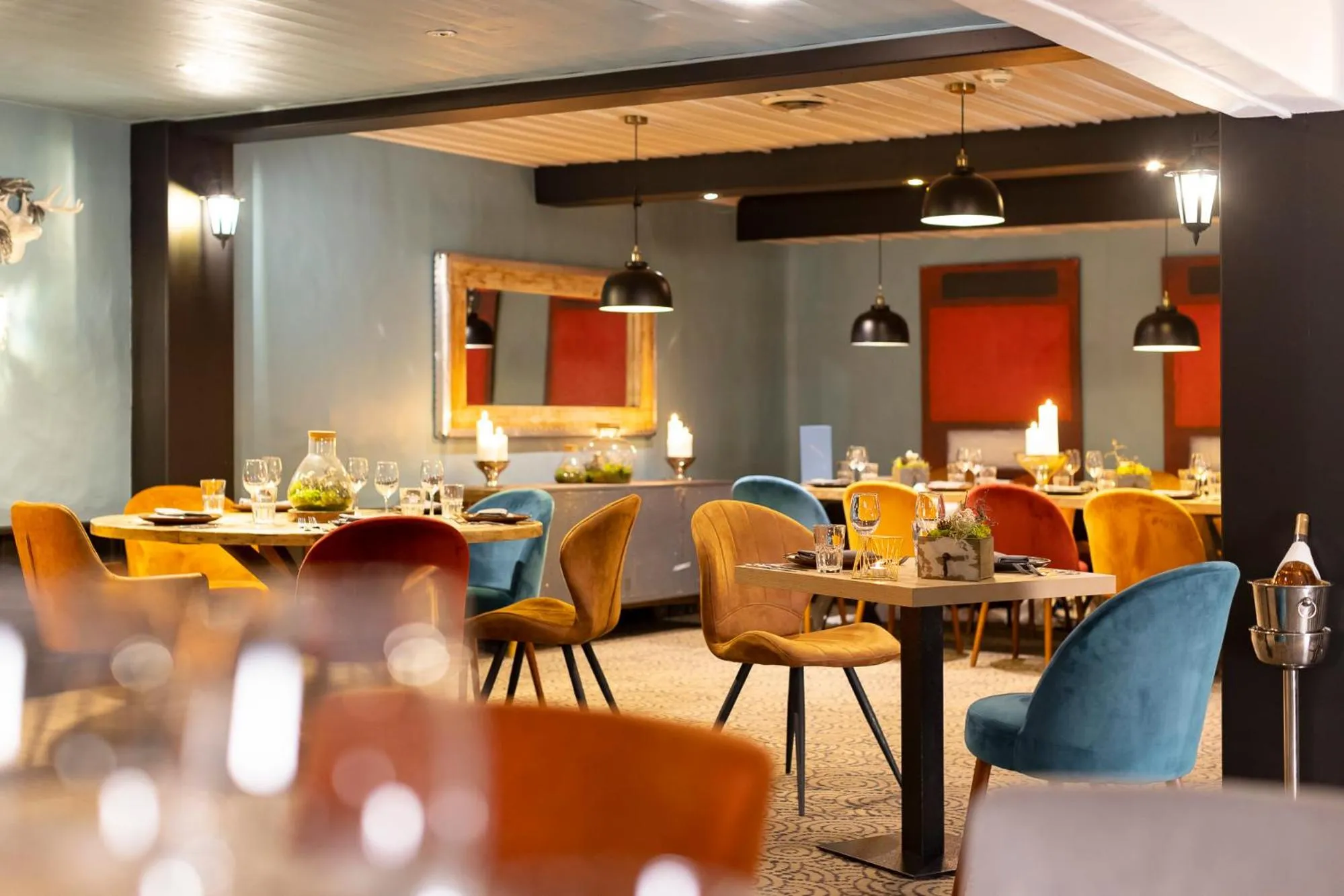 Restaurant/places to eat in Hôtel Courcheneige