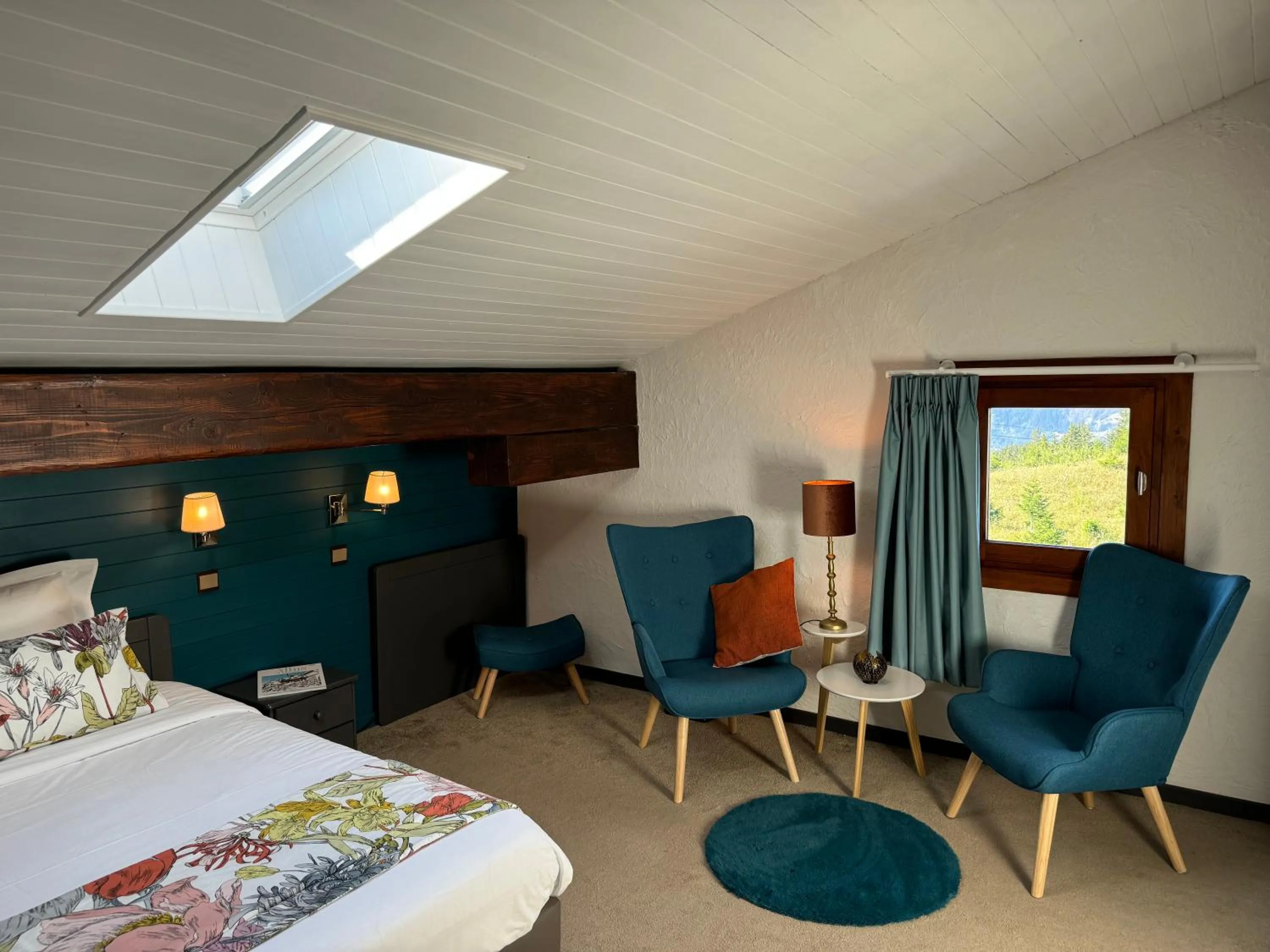 Bedroom, Bed in Hôtel Courcheneige