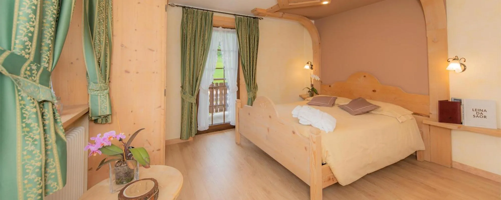 Bed in Hotel Capriolo