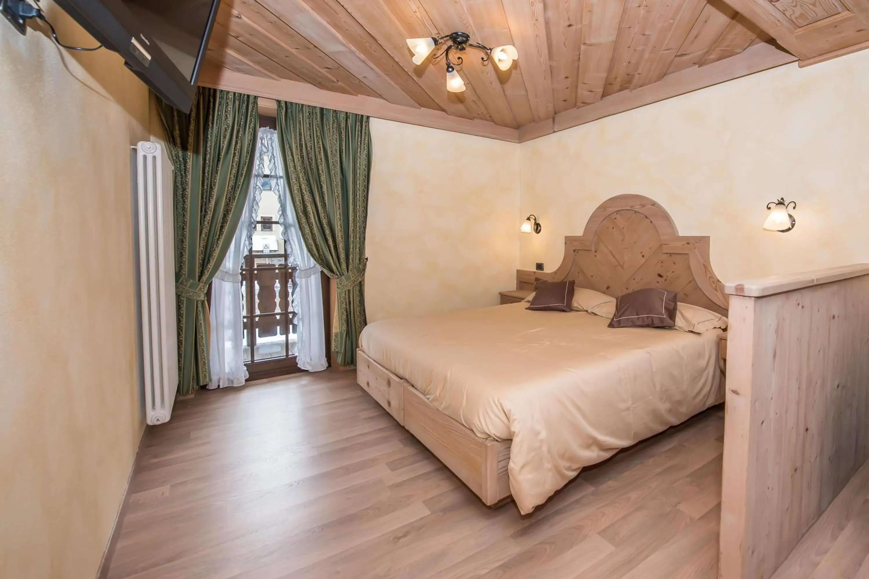 Bed in Hotel Capriolo