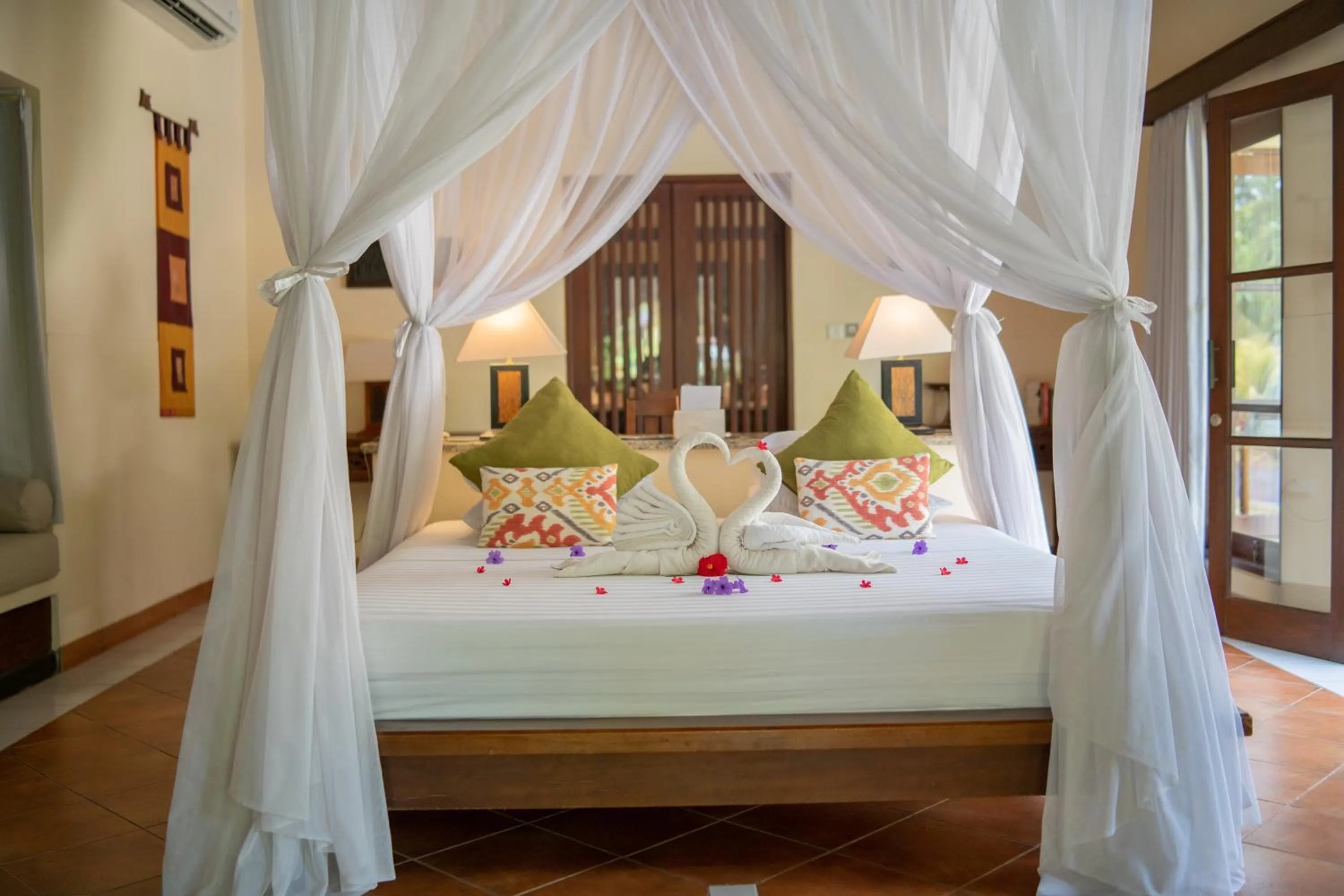 Bedroom, Bed in Taman Sari Bali Resort and Spa