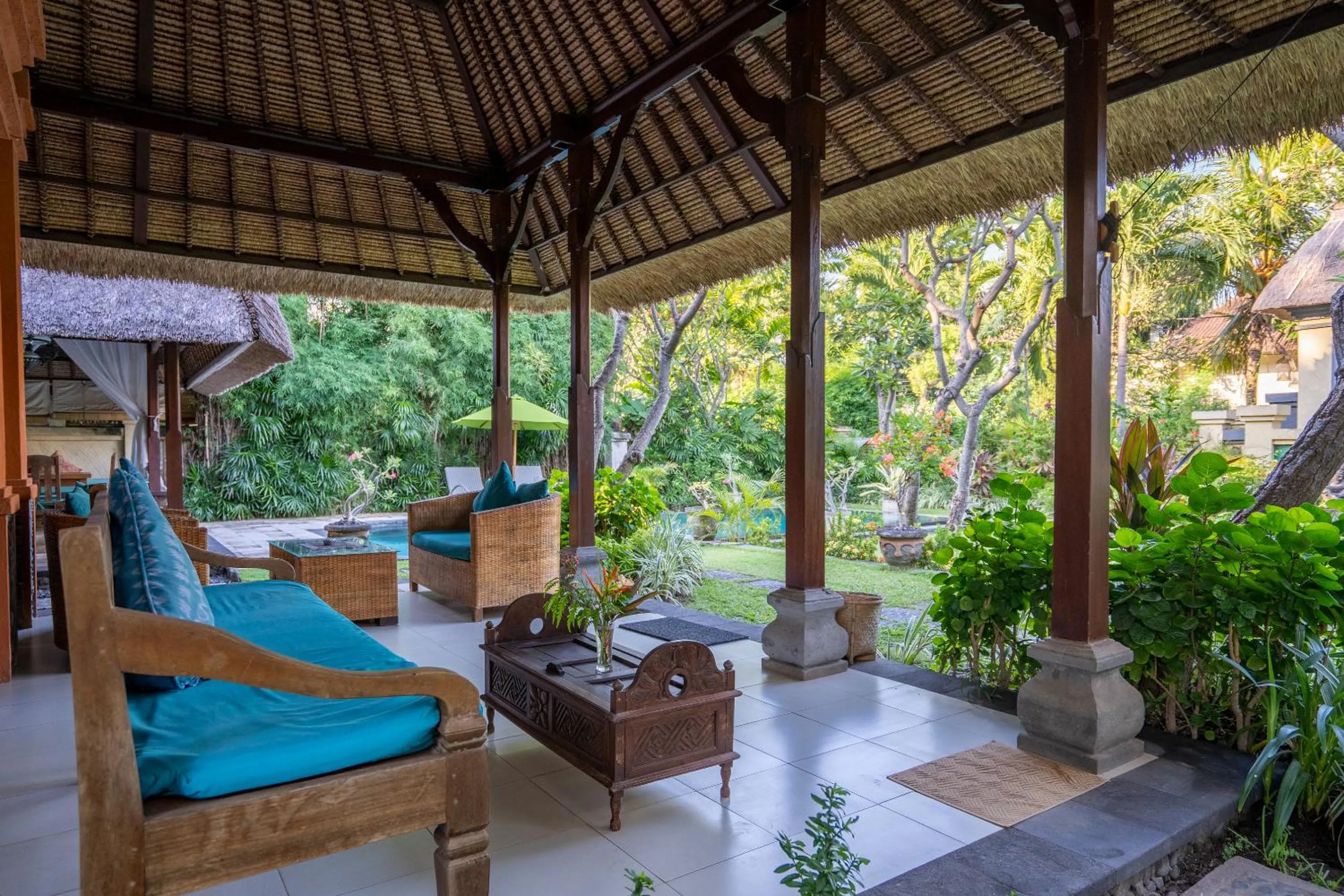 Balcony/Terrace in Taman Sari Bali Resort and Spa