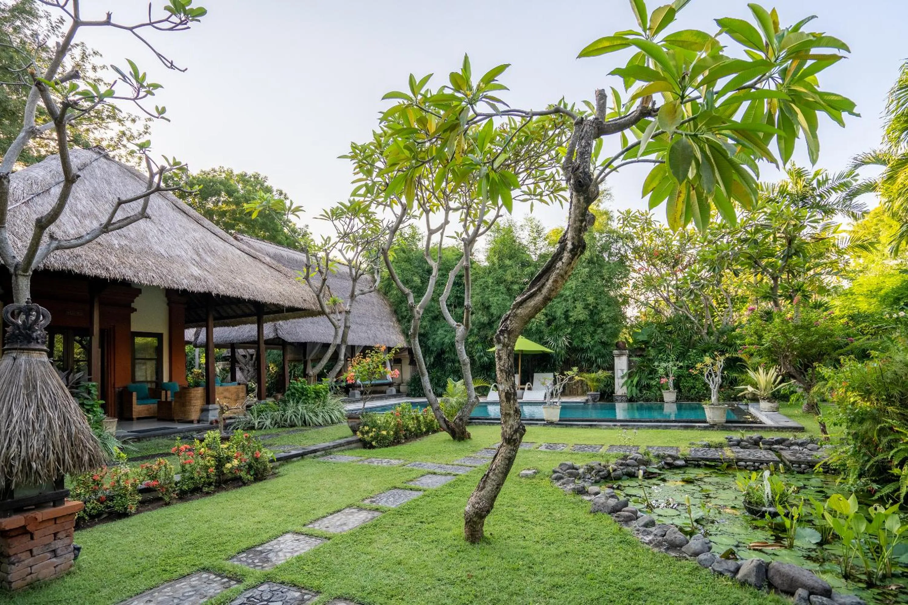 Garden in Taman Sari Bali Resort and Spa