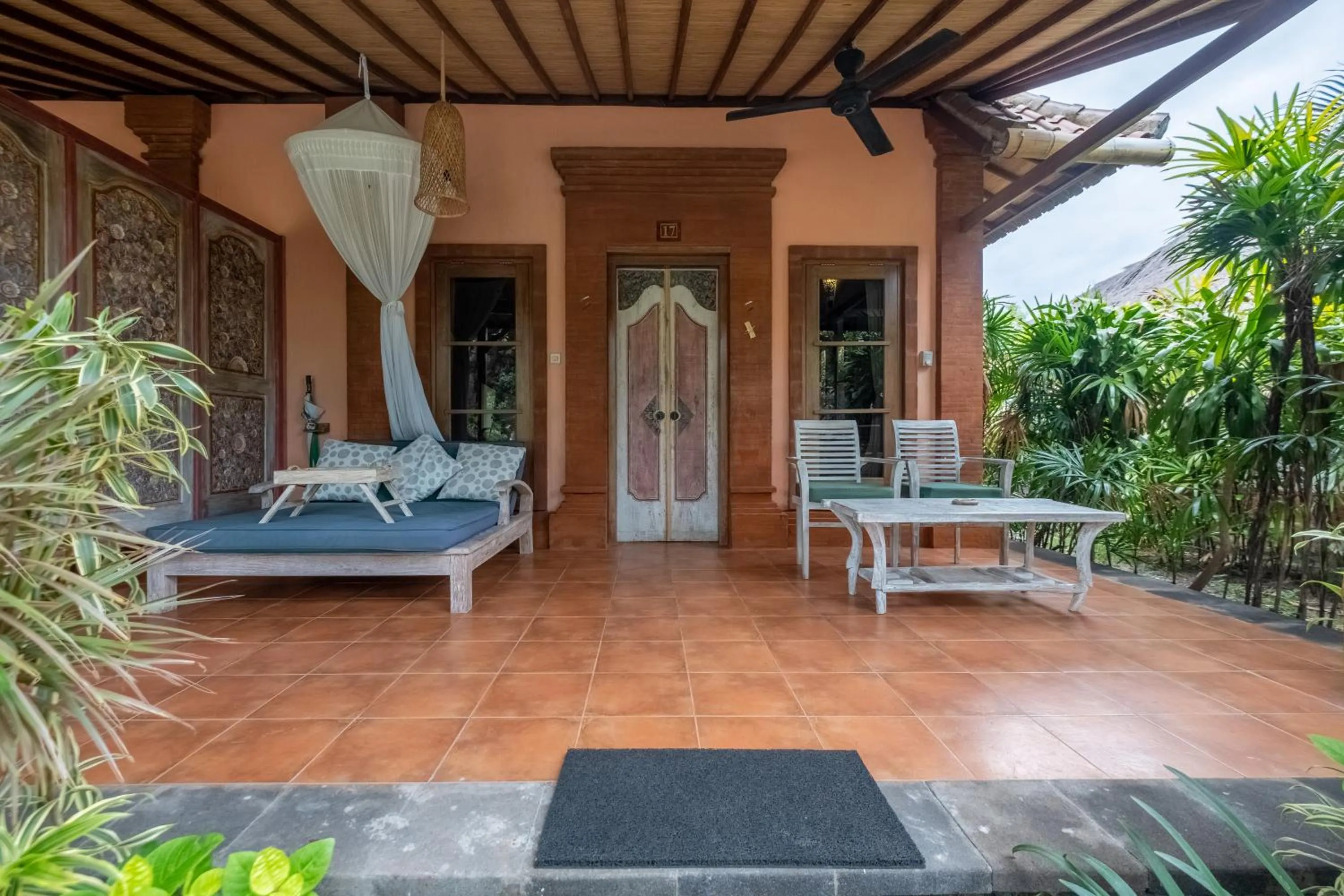 Balcony/Terrace in Taman Sari Bali Resort and Spa