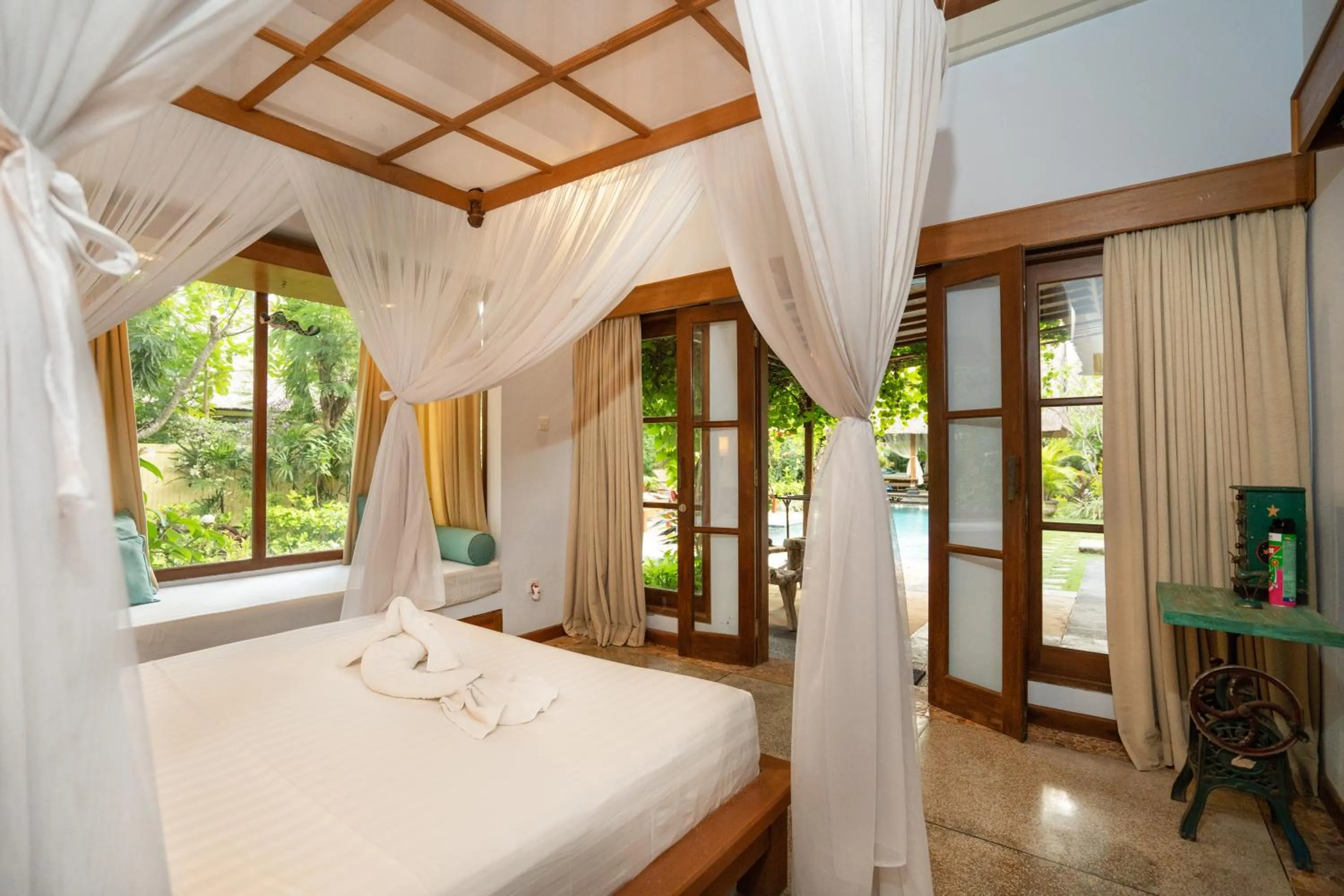 Bedroom, Bed in Taman Sari Bali Resort and Spa
