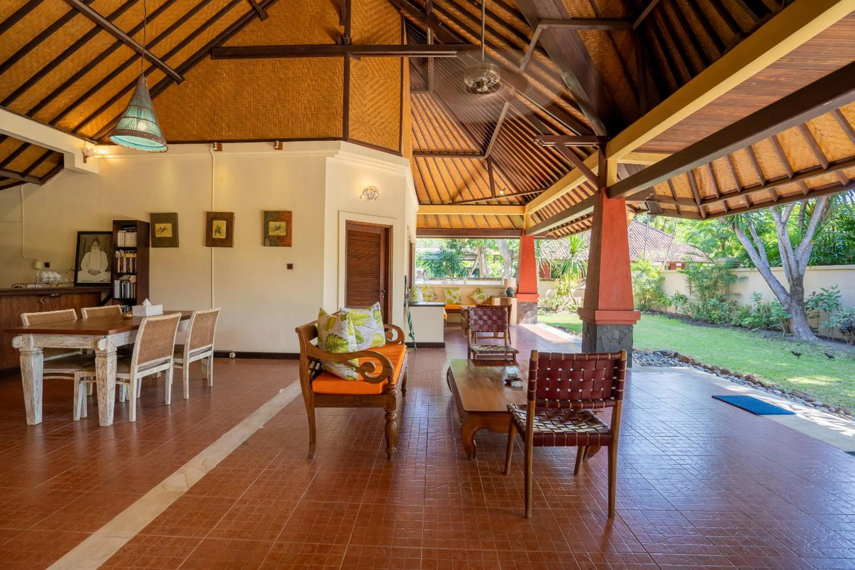 Living room in Taman Sari Bali Resort and Spa