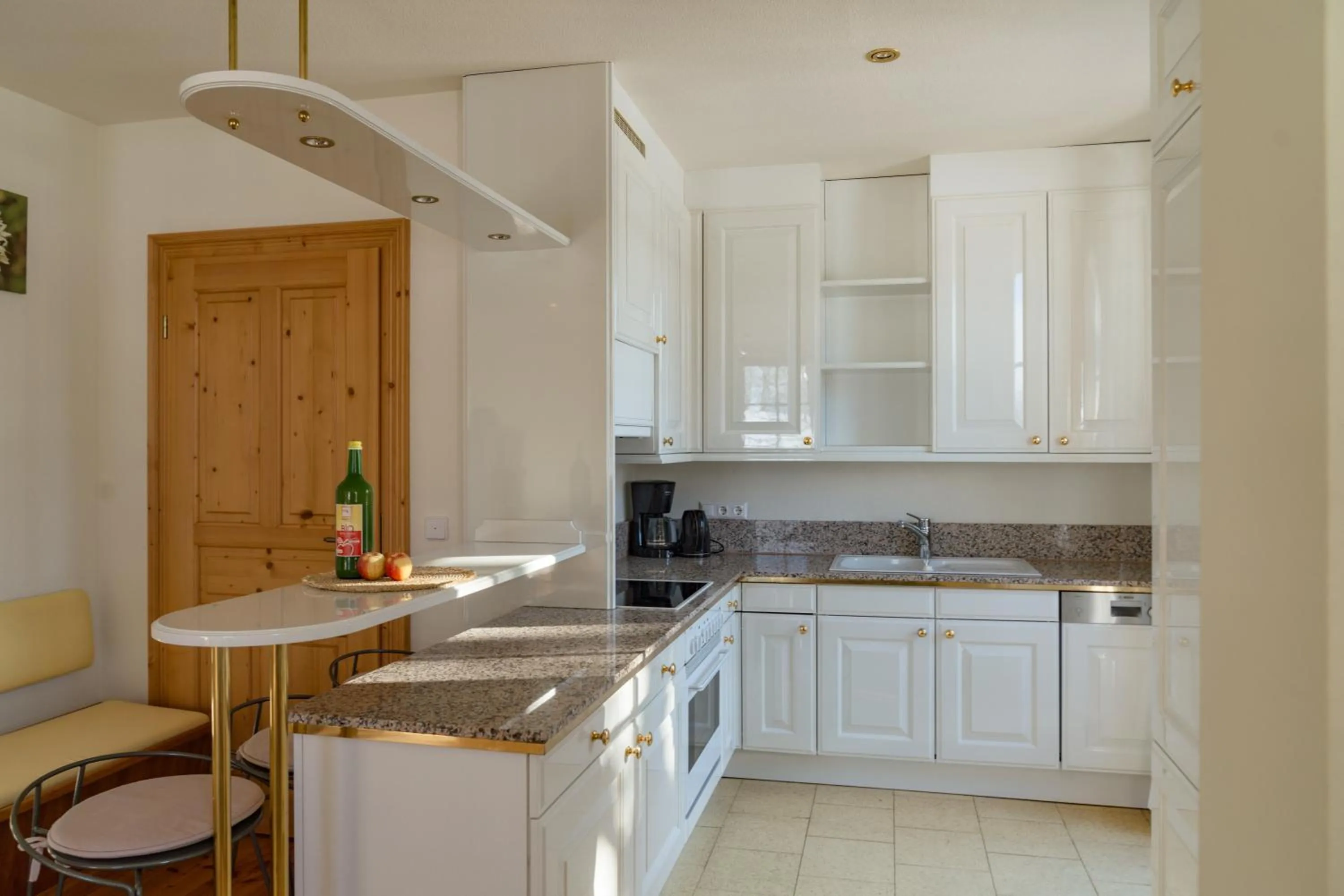 Kitchen or kitchenette in Hotel Ramsauhof Pool & Wellness Breakfast & Light Dinner Buffet