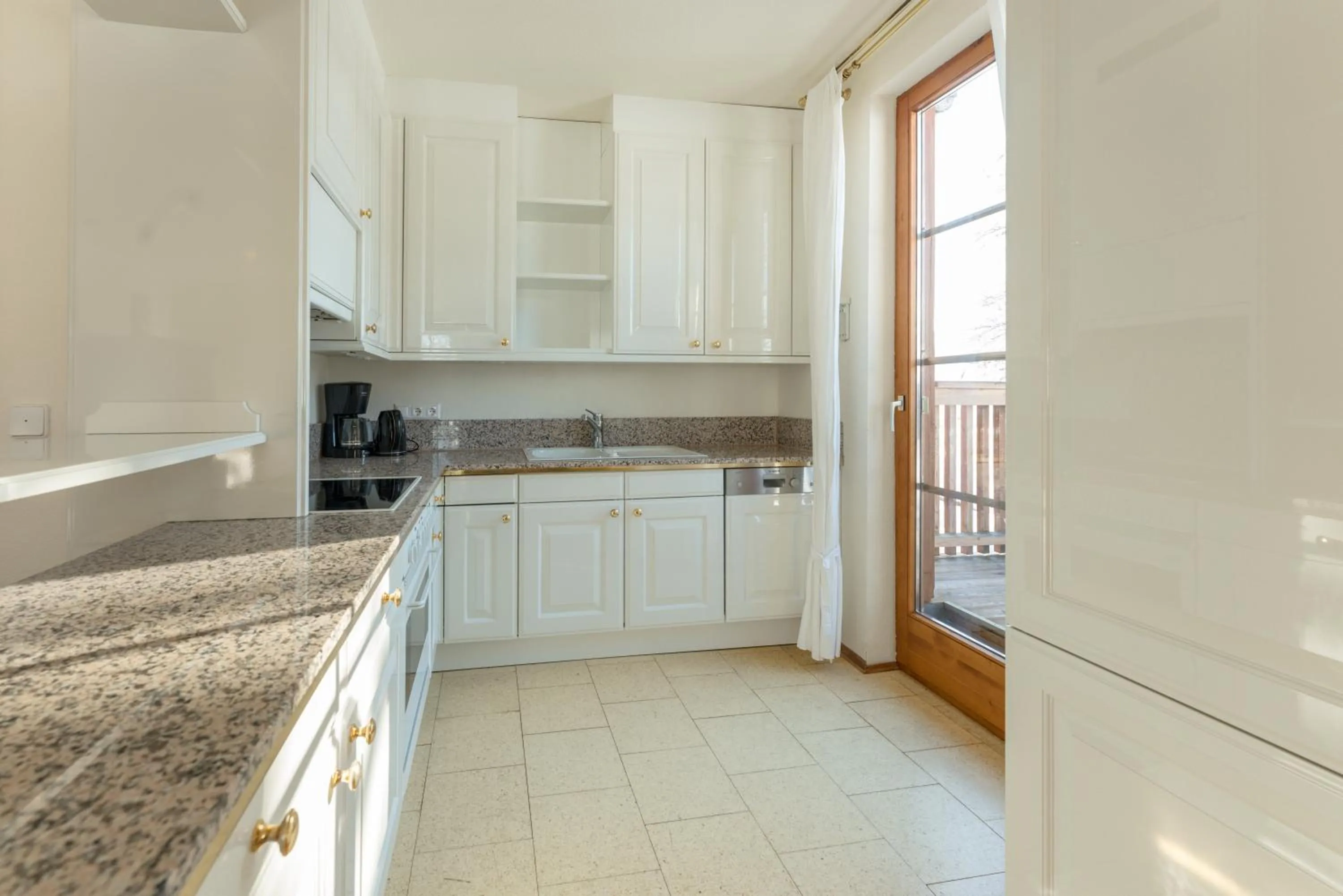 Kitchen or kitchenette in Hotel Ramsauhof Pool & Wellness Breakfast & Light Dinner Buffet