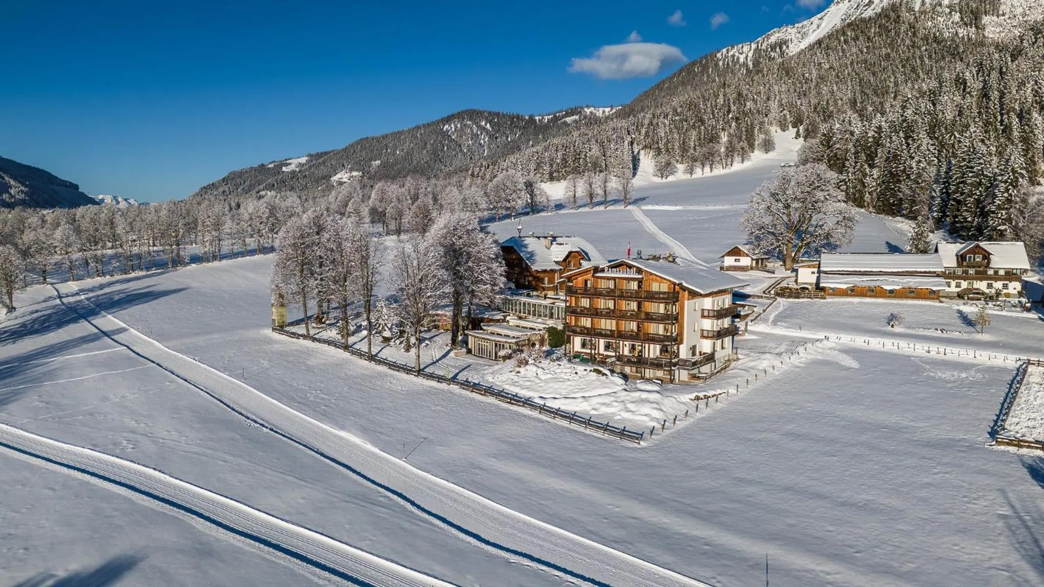 Property building in Hotel Ramsauhof Pool & Wellness Breakfast & Light Dinner Buffet