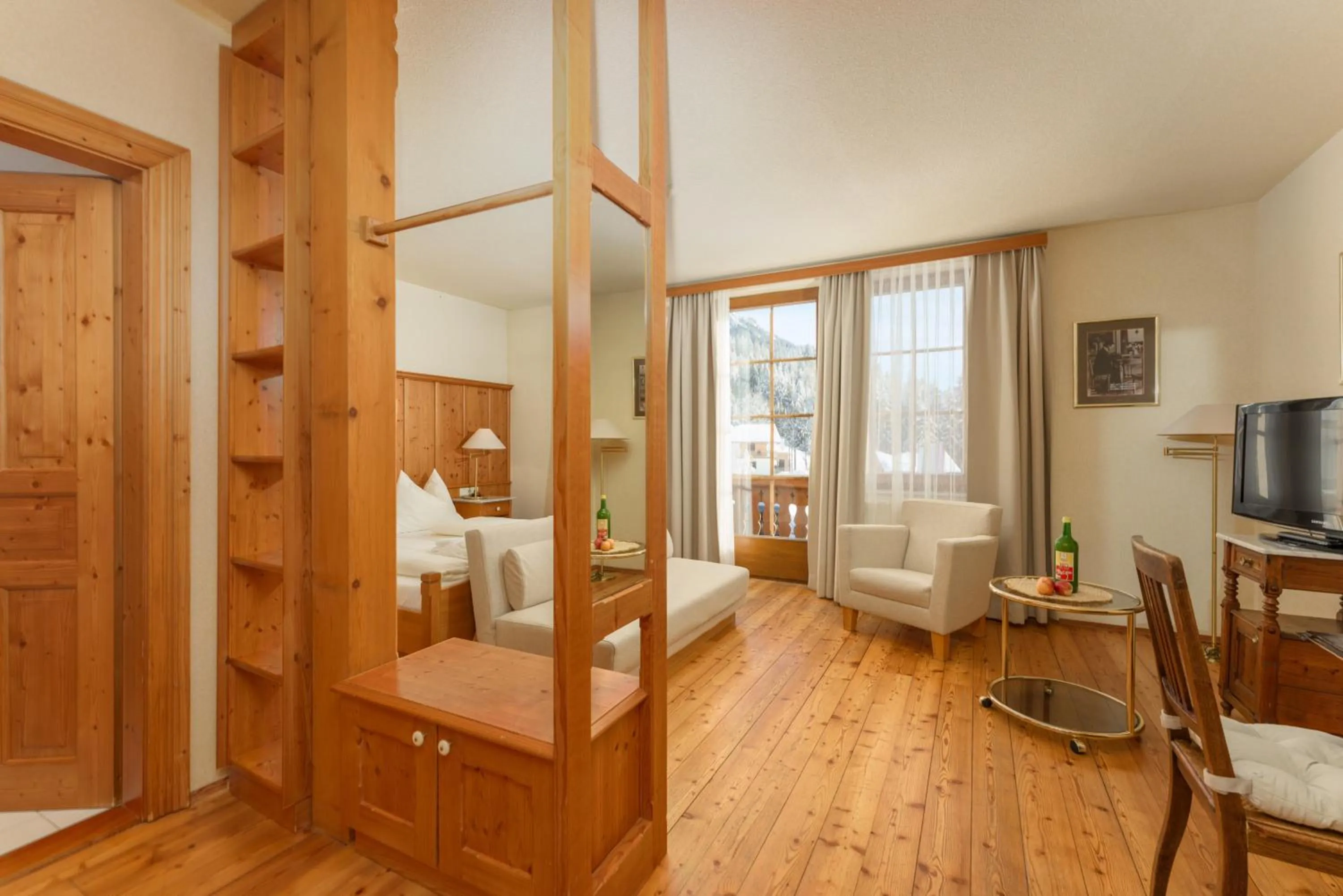 Bed in Hotel Ramsauhof Pool & Wellness Breakfast & Light Dinner Buffet