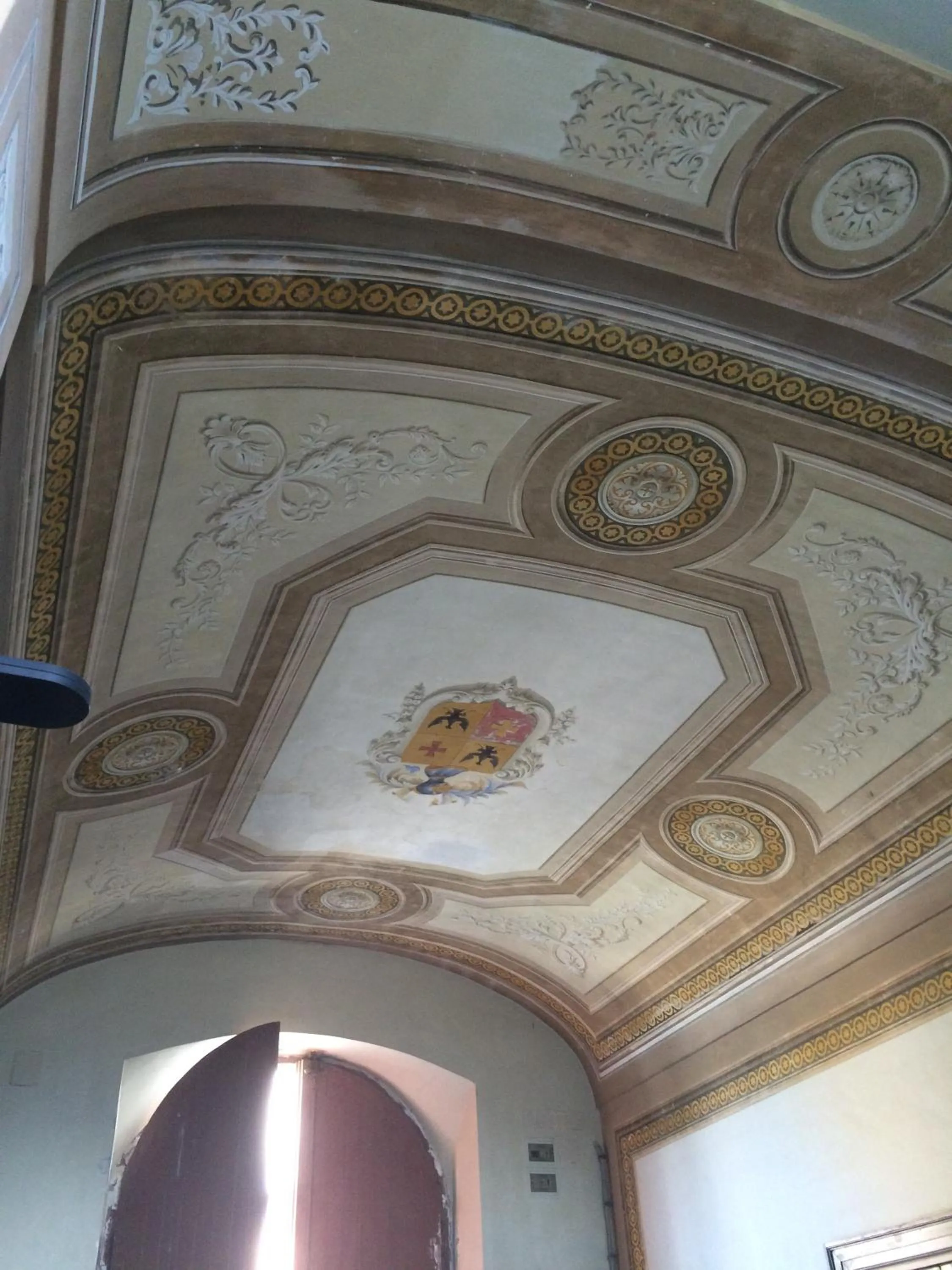 Decorative detail in Relais Il Pennino