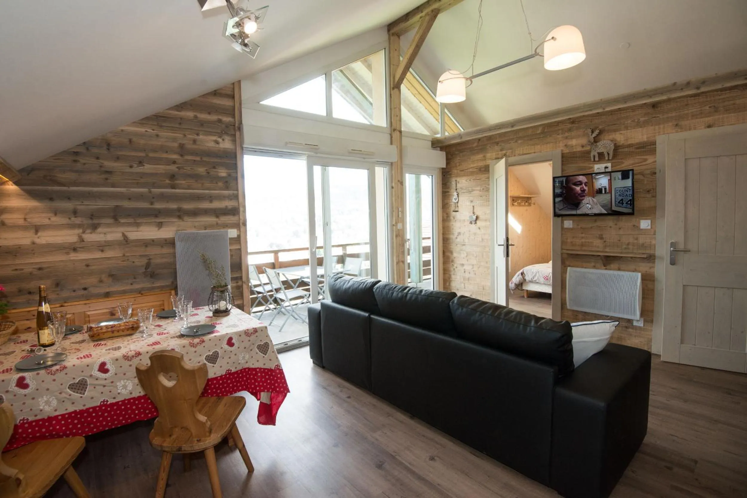 Seating area in Les Adrets